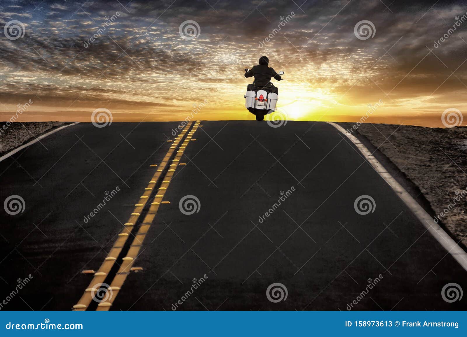 Riding into the Sunset