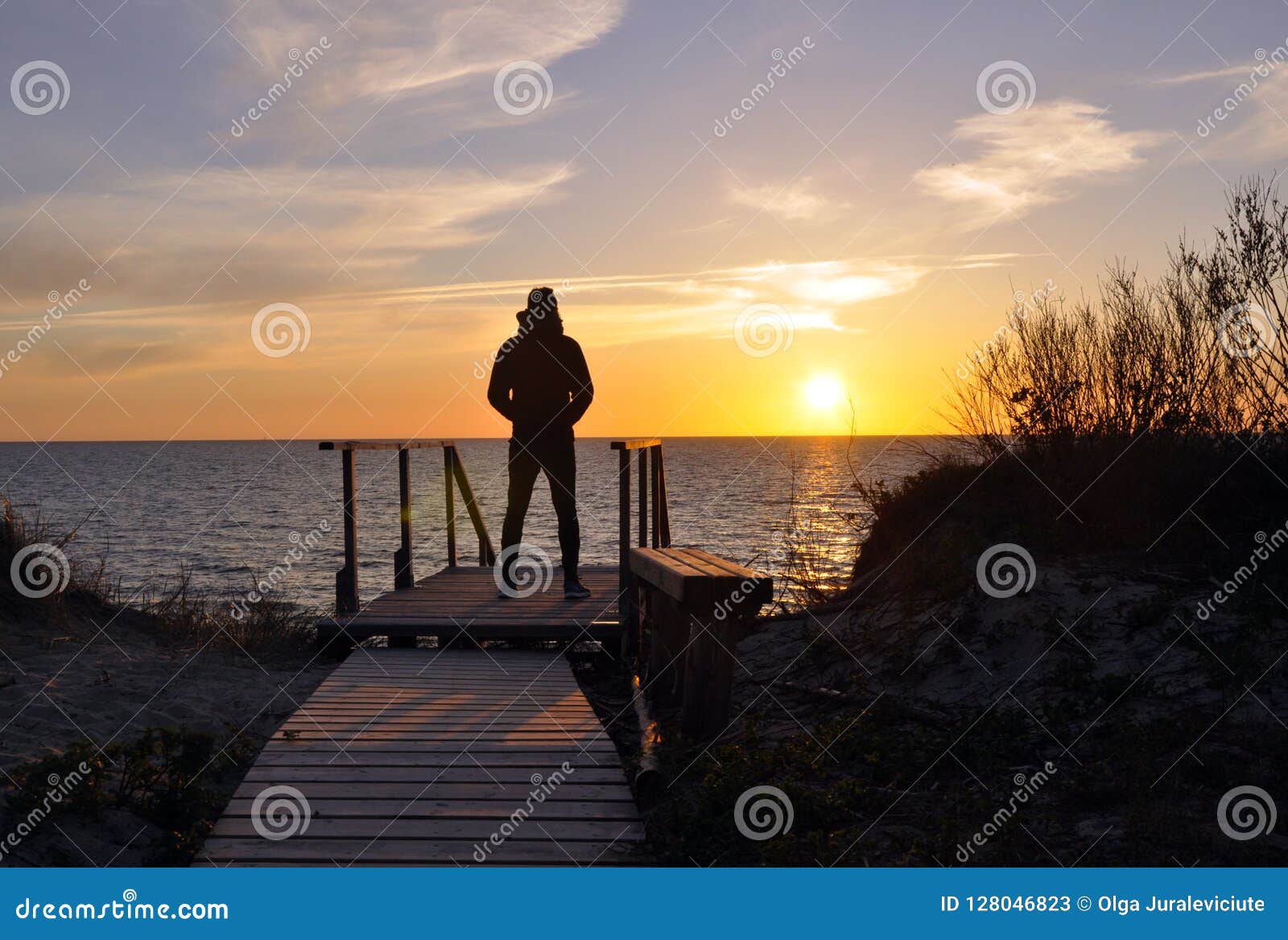 guy standing alone