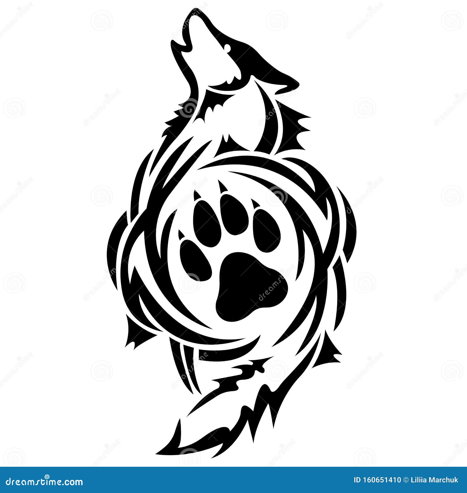Wolf Outline Face Stock Illustrations 986 Wolf Outline Face Stock Illustrations Vectors Clipart Dreamstime