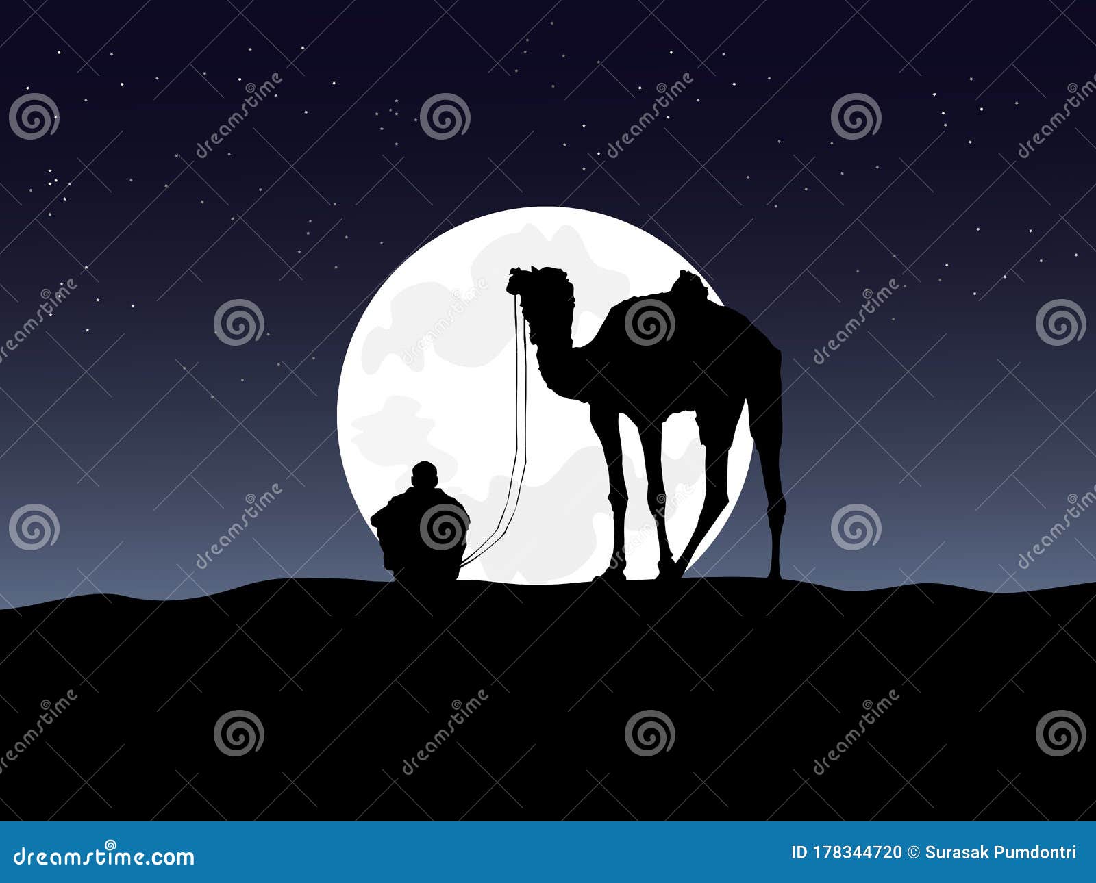 camel black and blue