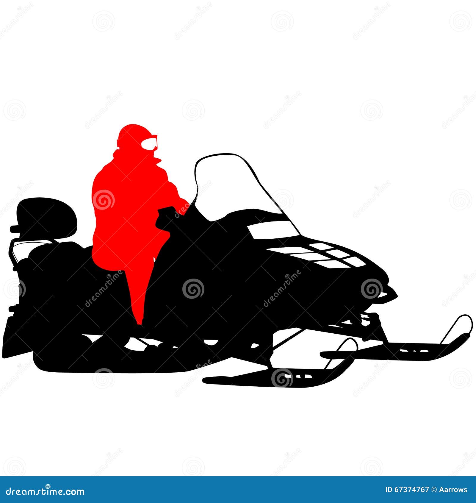 Download Snowmobile Vector Design Clipart Cartoon Vector ...