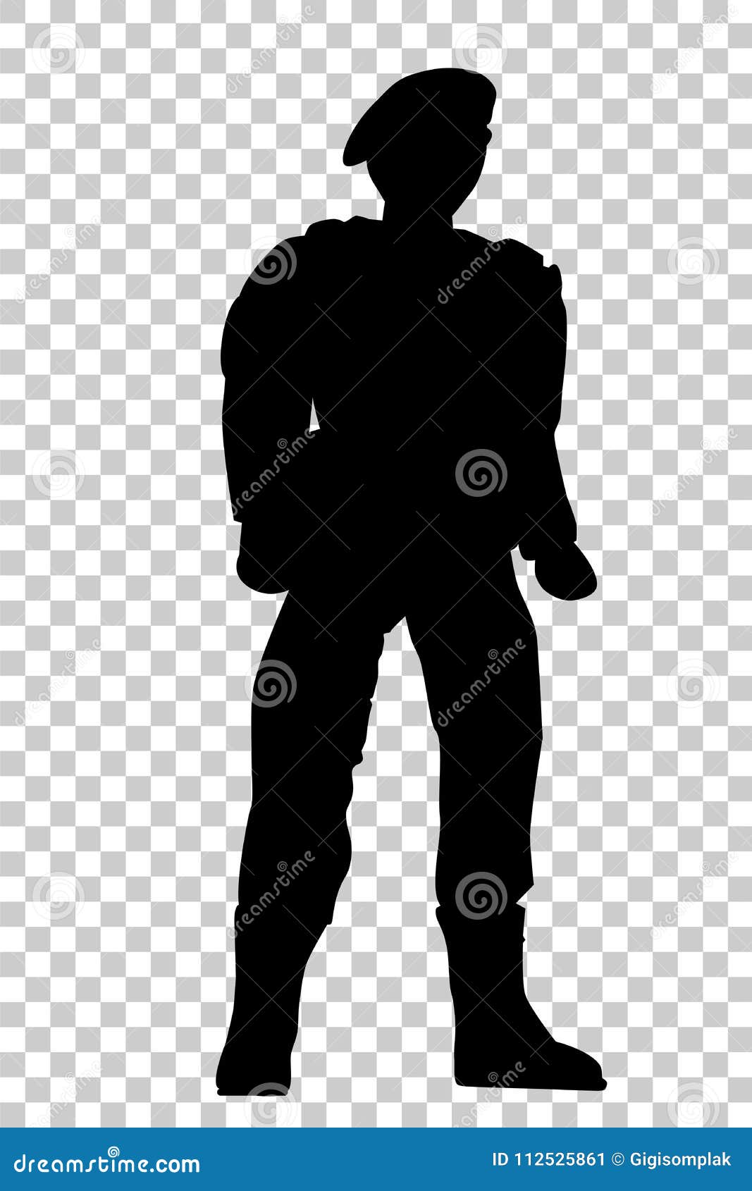 Silhouette Of Soldier Low Angle Perspective At Transparent Effect Background Stock Vector Illustration Of Backgroundn Indonesia 112525861