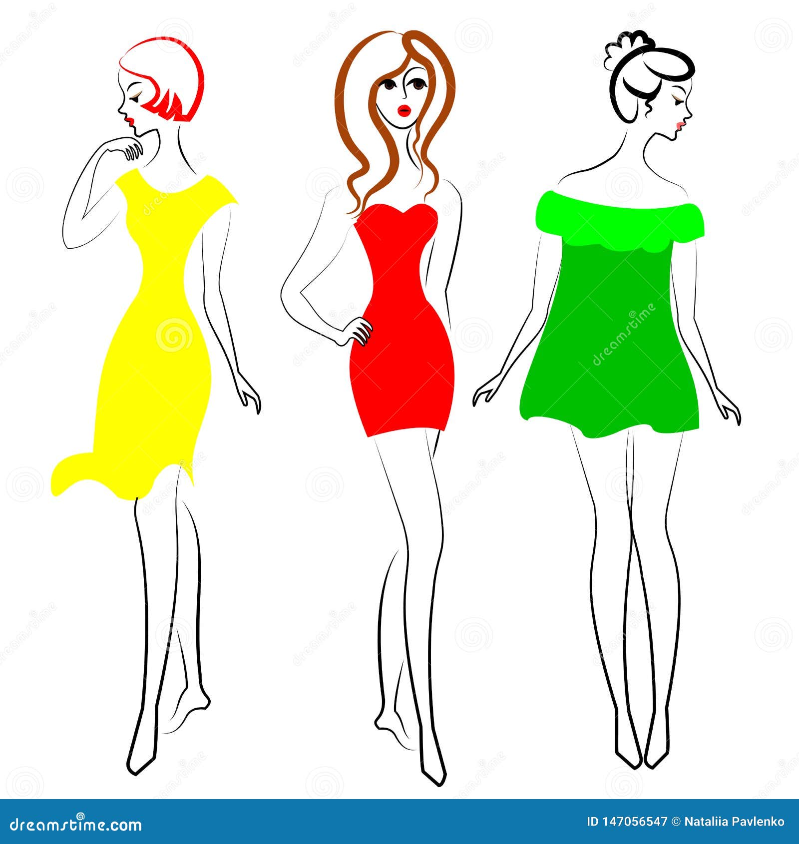 types of fashion silhouettes