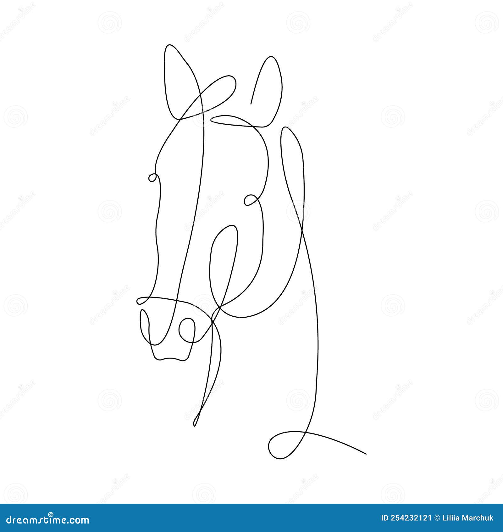 COMO DESENHAR CAVALO ESTILO TATTOO - PASSO A PASSO 