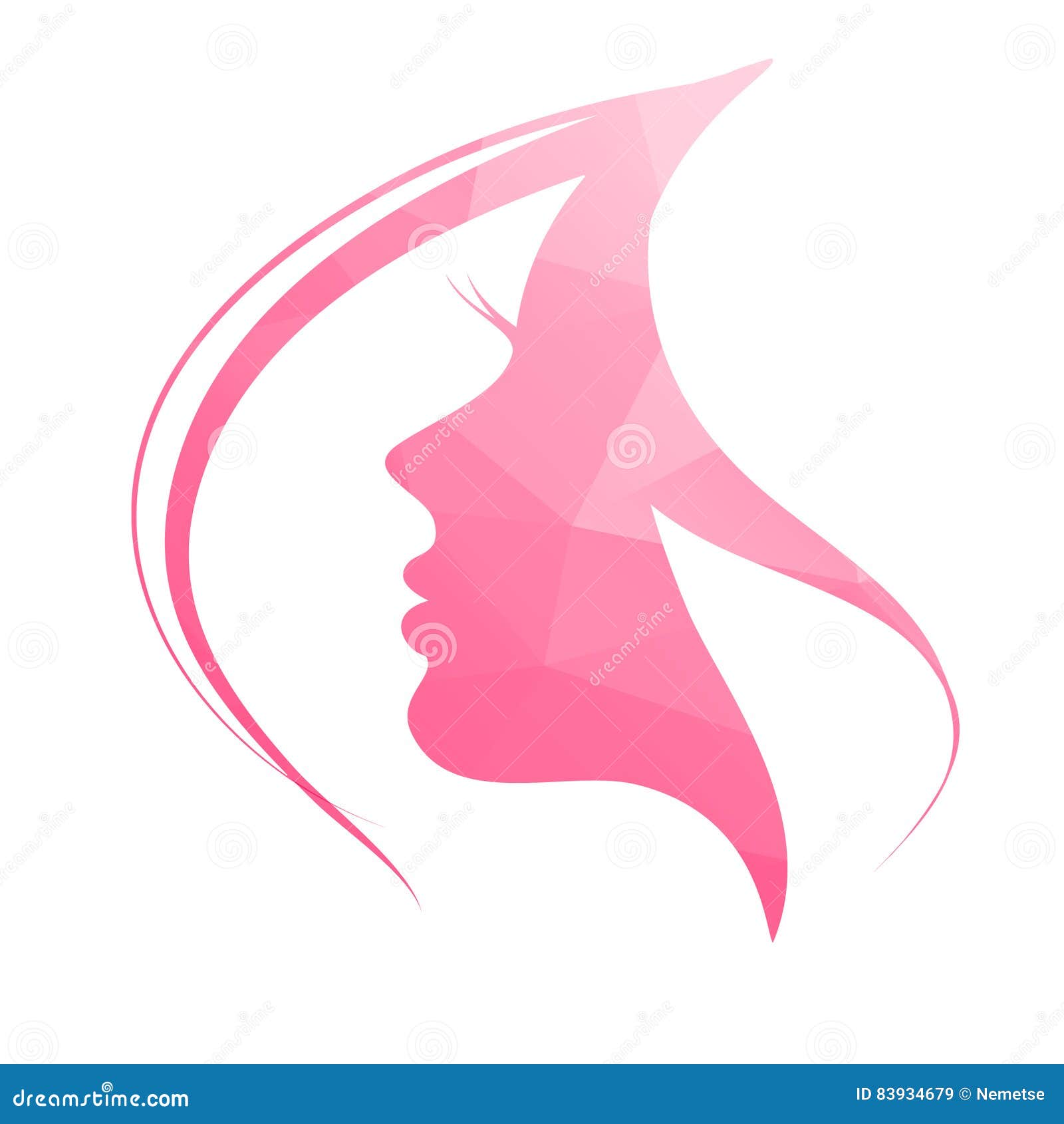 Silhueta Do S Da Mulher Cabelo Ilustracao Do Vetor Ilustracao De Mulher Cabelo 83934679