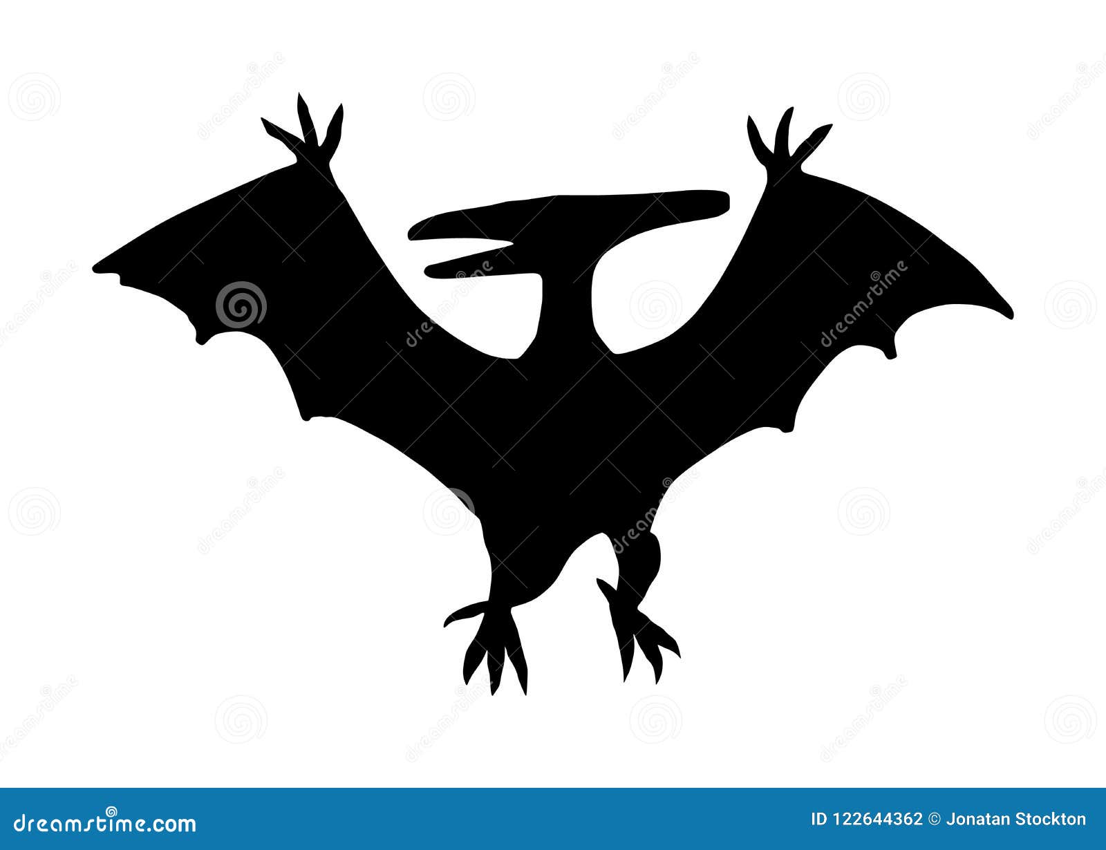 Vetores de Pteranodon Isolado Esboço De Pterodáctilo Voador e mais