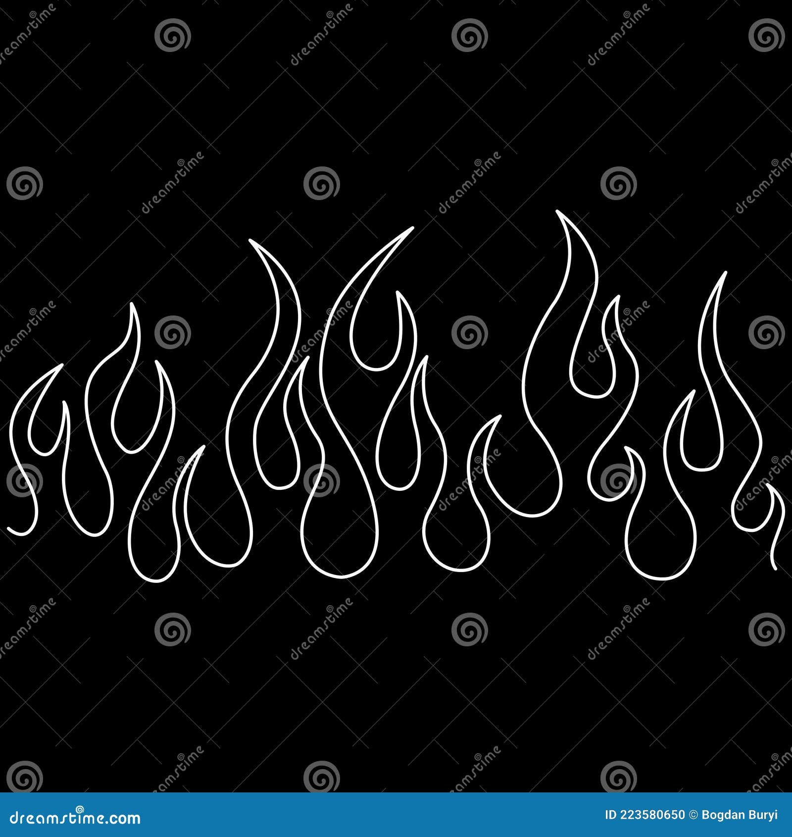 Vetores de Preto E Branco Desenho Símbolo De Incêndio e mais imagens de  Chama - Chama, Clip Art, Colorindo - iStock