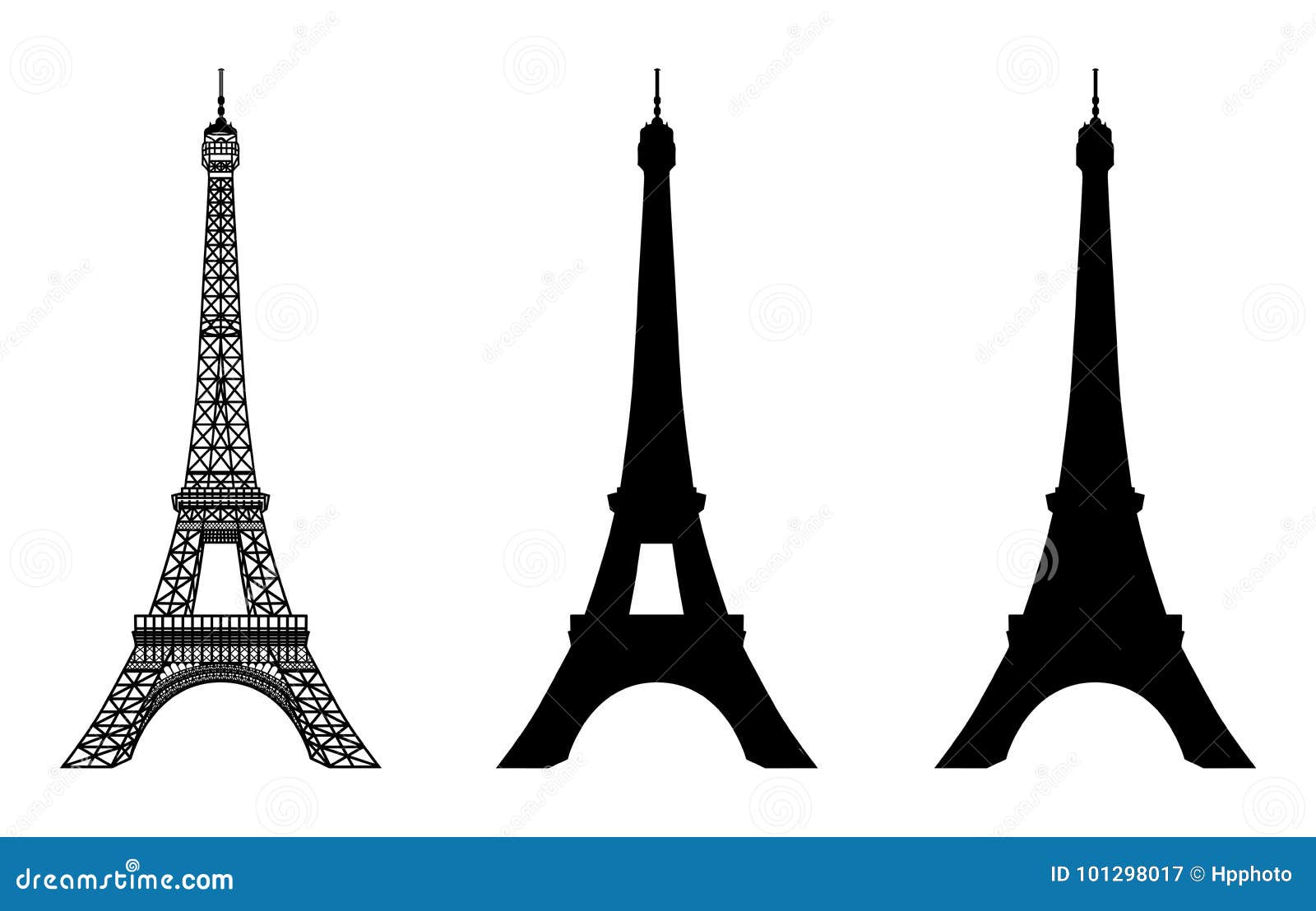 Torre Eiffel, Silueta, Torre Eiffel PNG, Torre Negra Imágenes