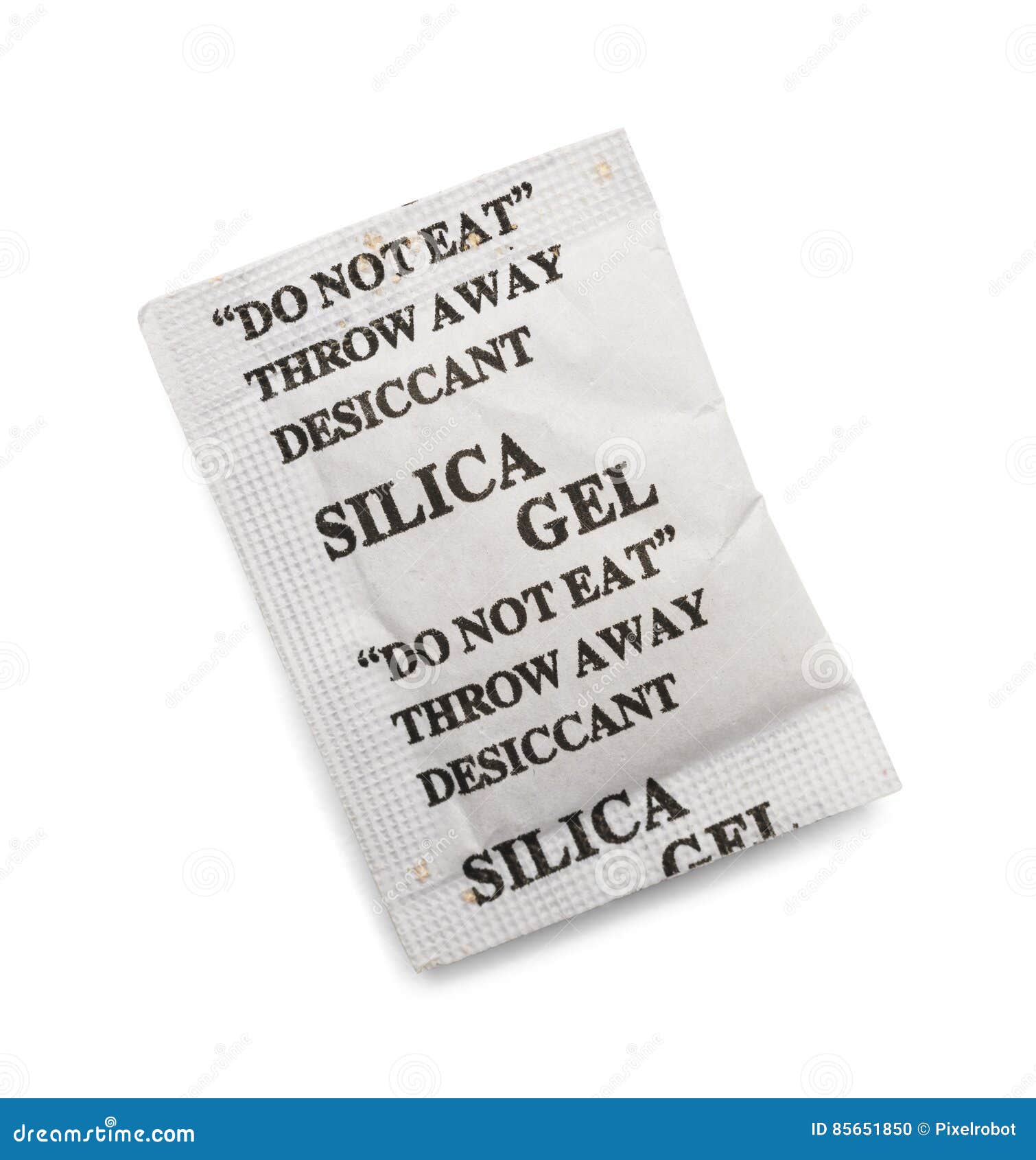 Silica Gel Packet Stock Photography 85651850
