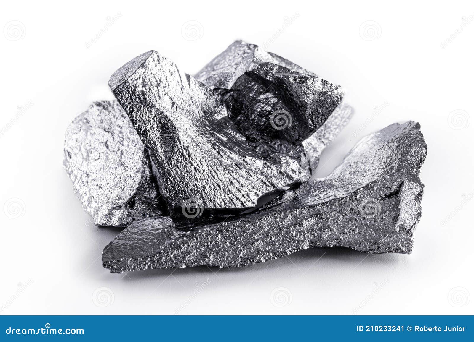 Silicon Ore, Chemical Element Used in the Electronics Industry Stock