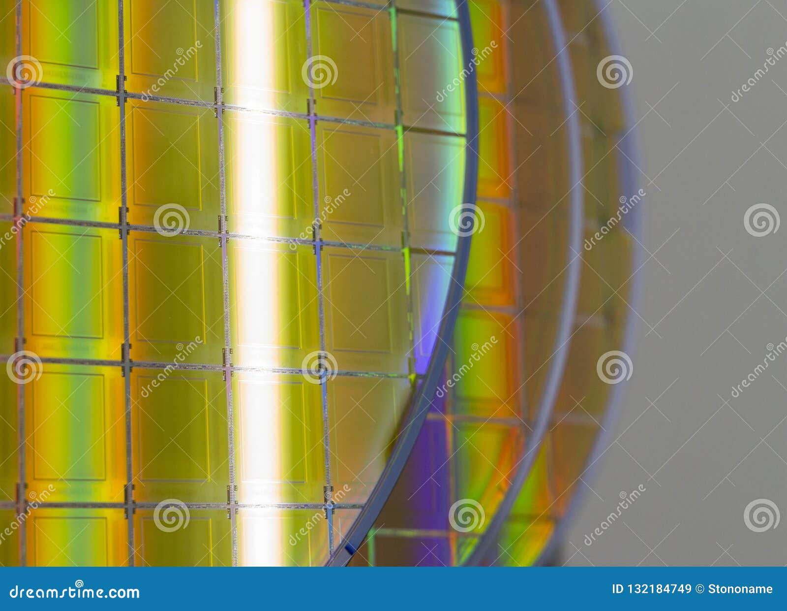 silicon wafers and microcircuits - a wafer is a thin slice of semiconductor material, such as a crystalline silicon, used in