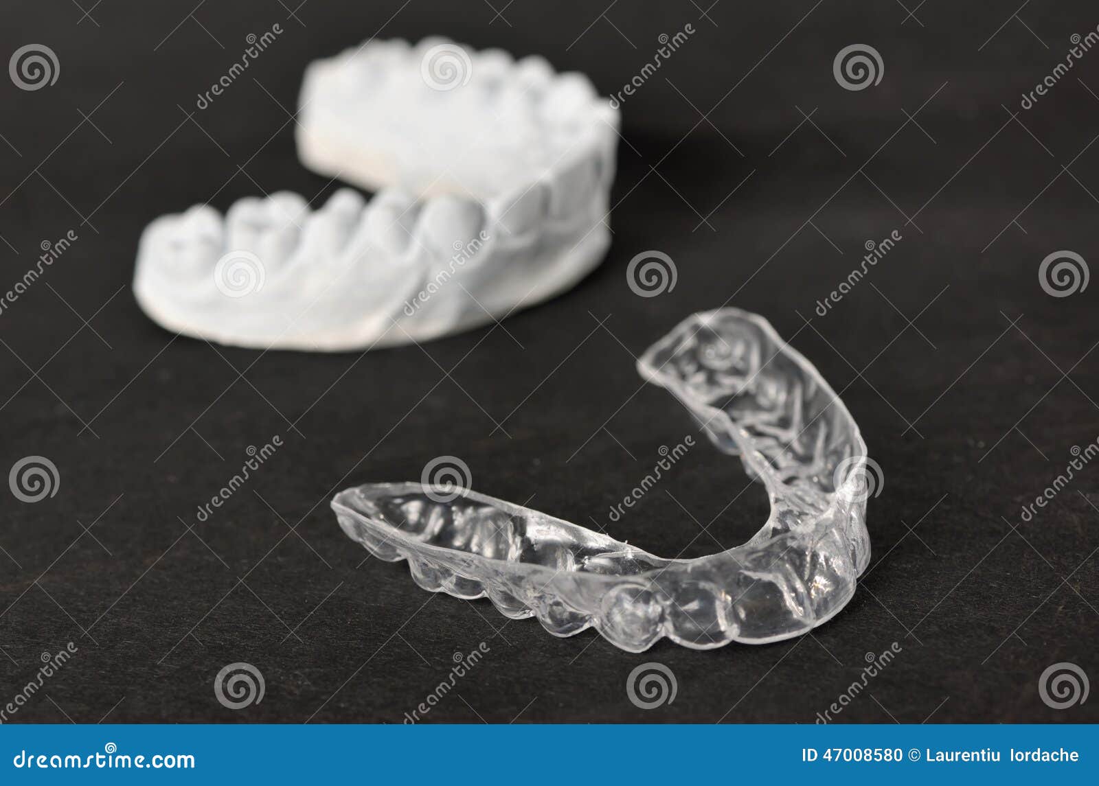 Silicone Dental Imprint Stock Image 86421535