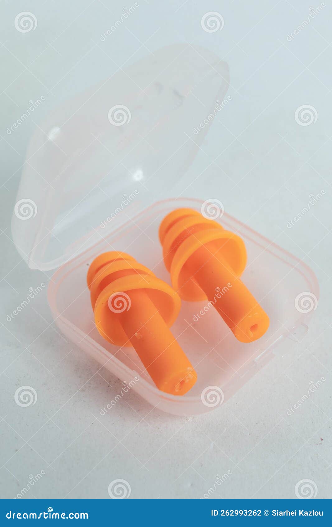 Silicone Ear Plugs for Human Ears on White Background Stock Photo Image of musician