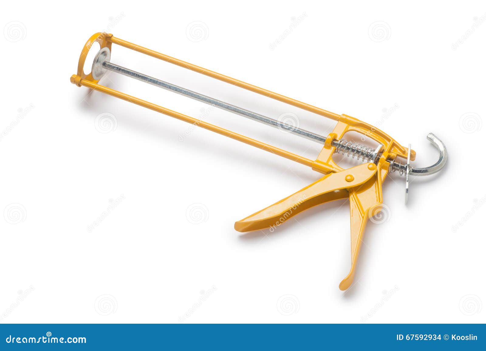 Silicone glue gun stock photo. Image of caulk, tool, instrument 67592934