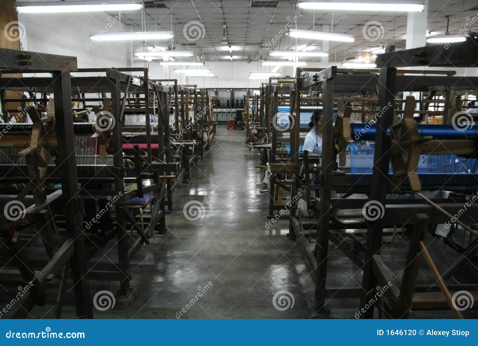 At the silk factory stock photo. Image of isle, working 1646120