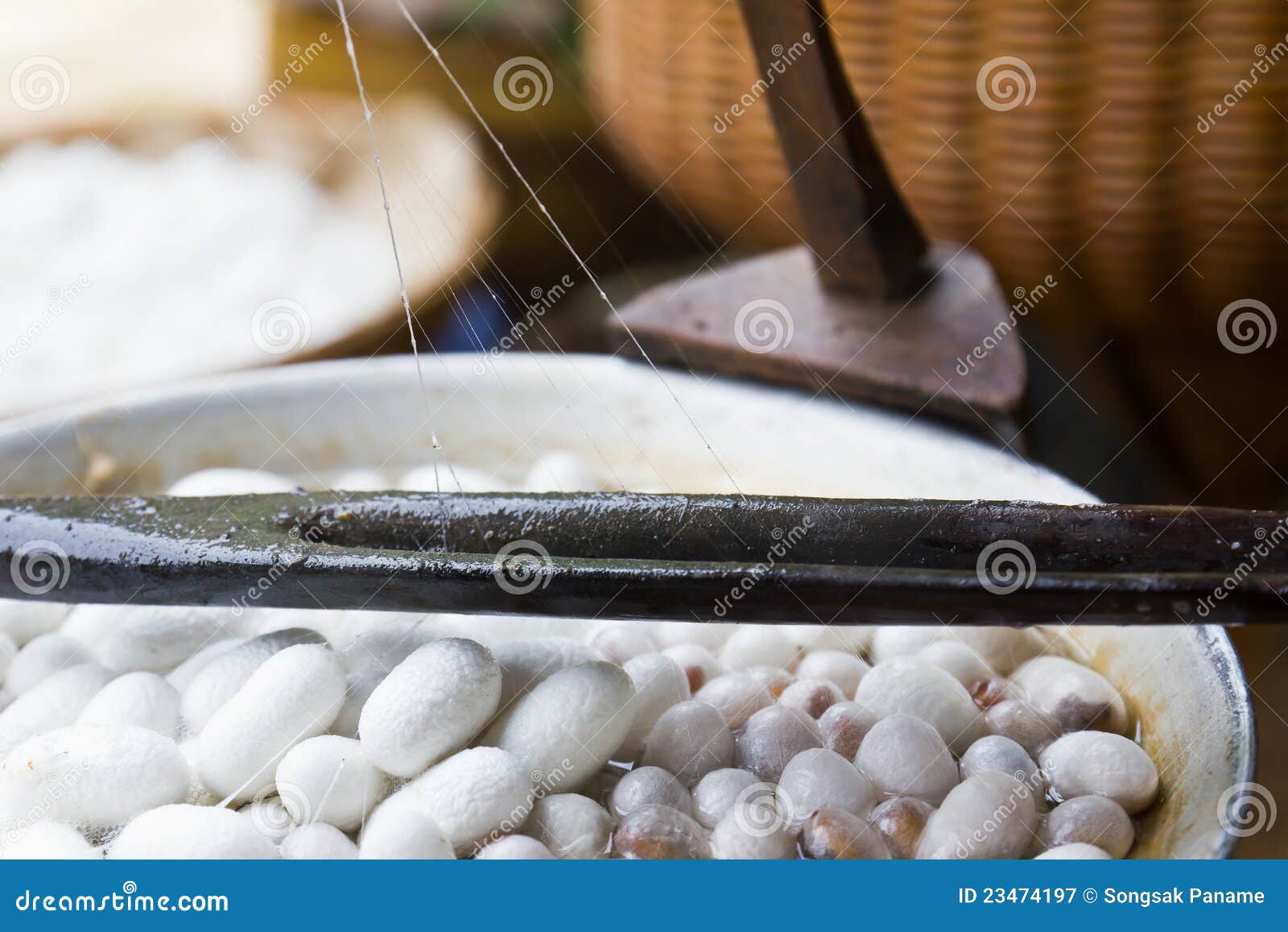 Silk Production Process Royalty Free Stock Photography Image 23474197
