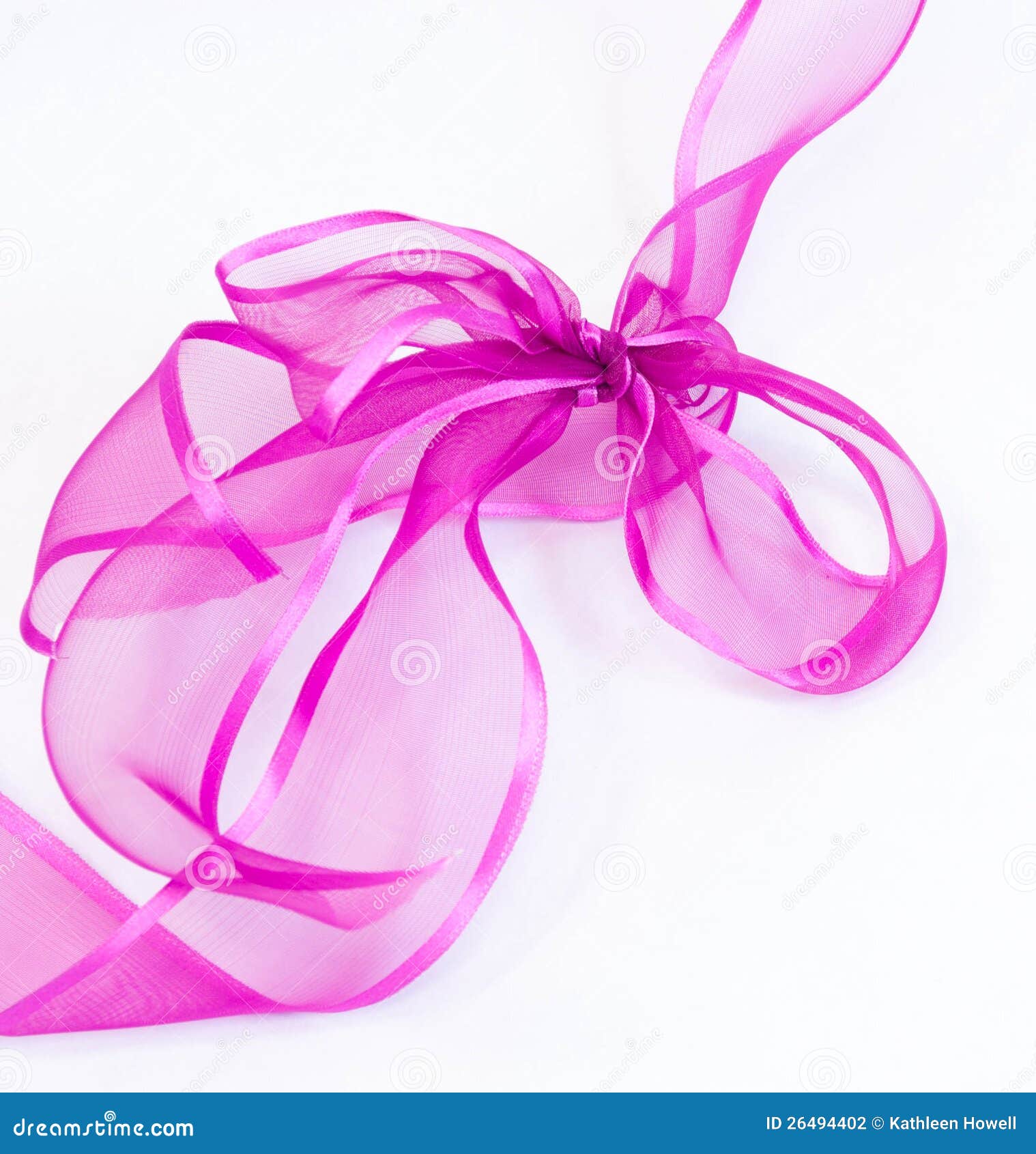 Silk Ribbon stock photo. Image of packaging, pink, background 26494402