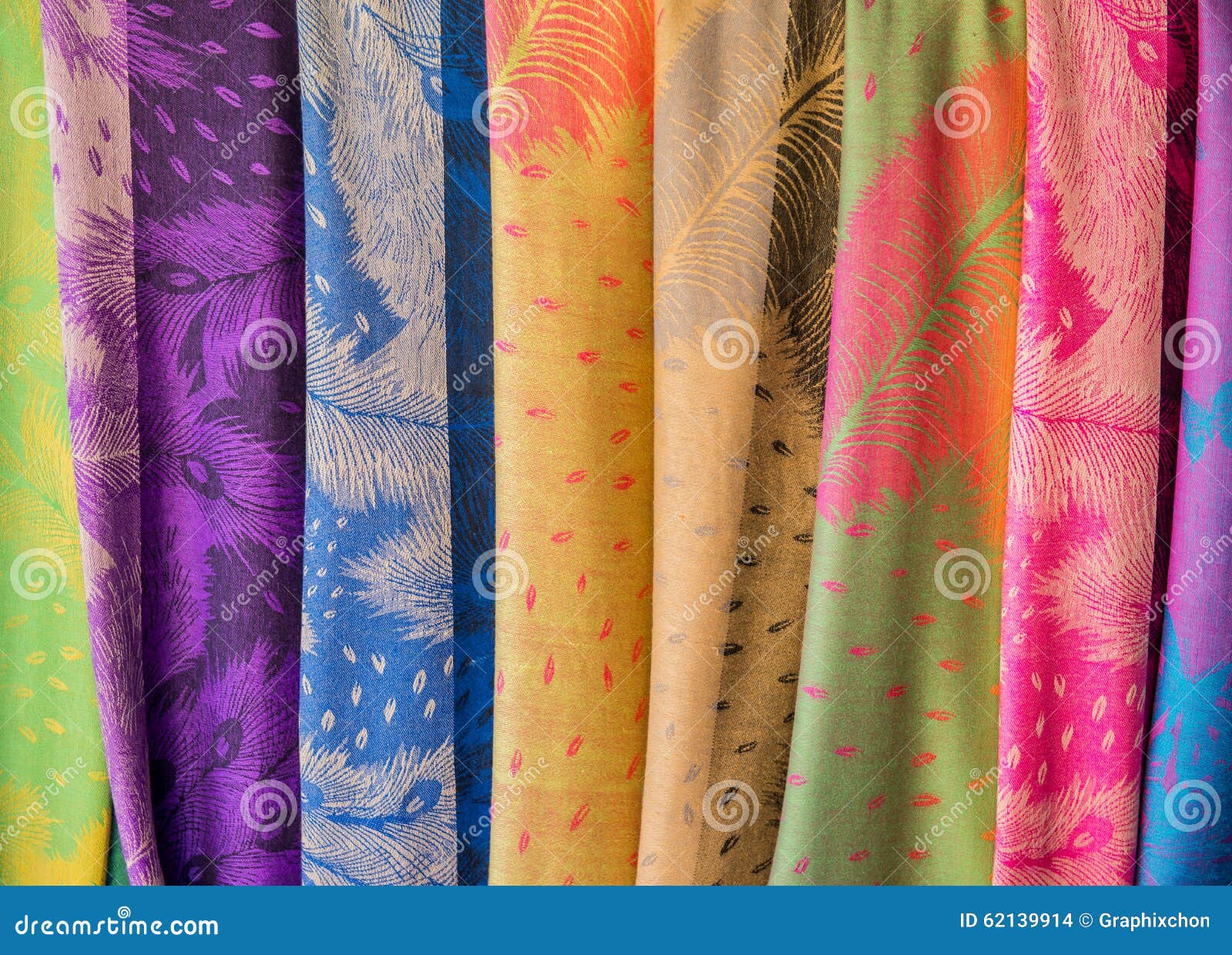 Silk Scarves stock photo. Image of color, crochet, lace 62139914