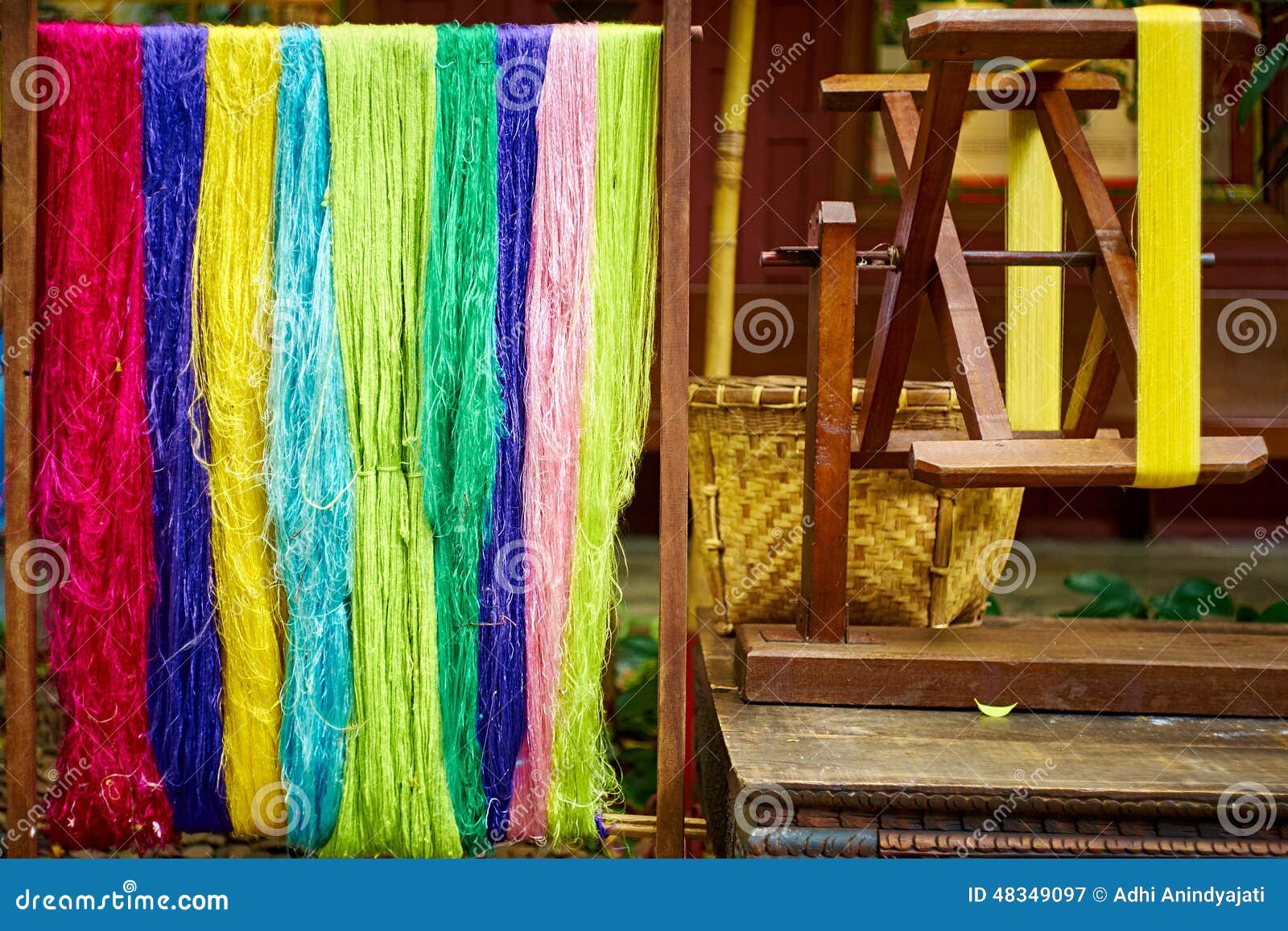 Silk Yarns editorial photography. Image of fashioned 48349097