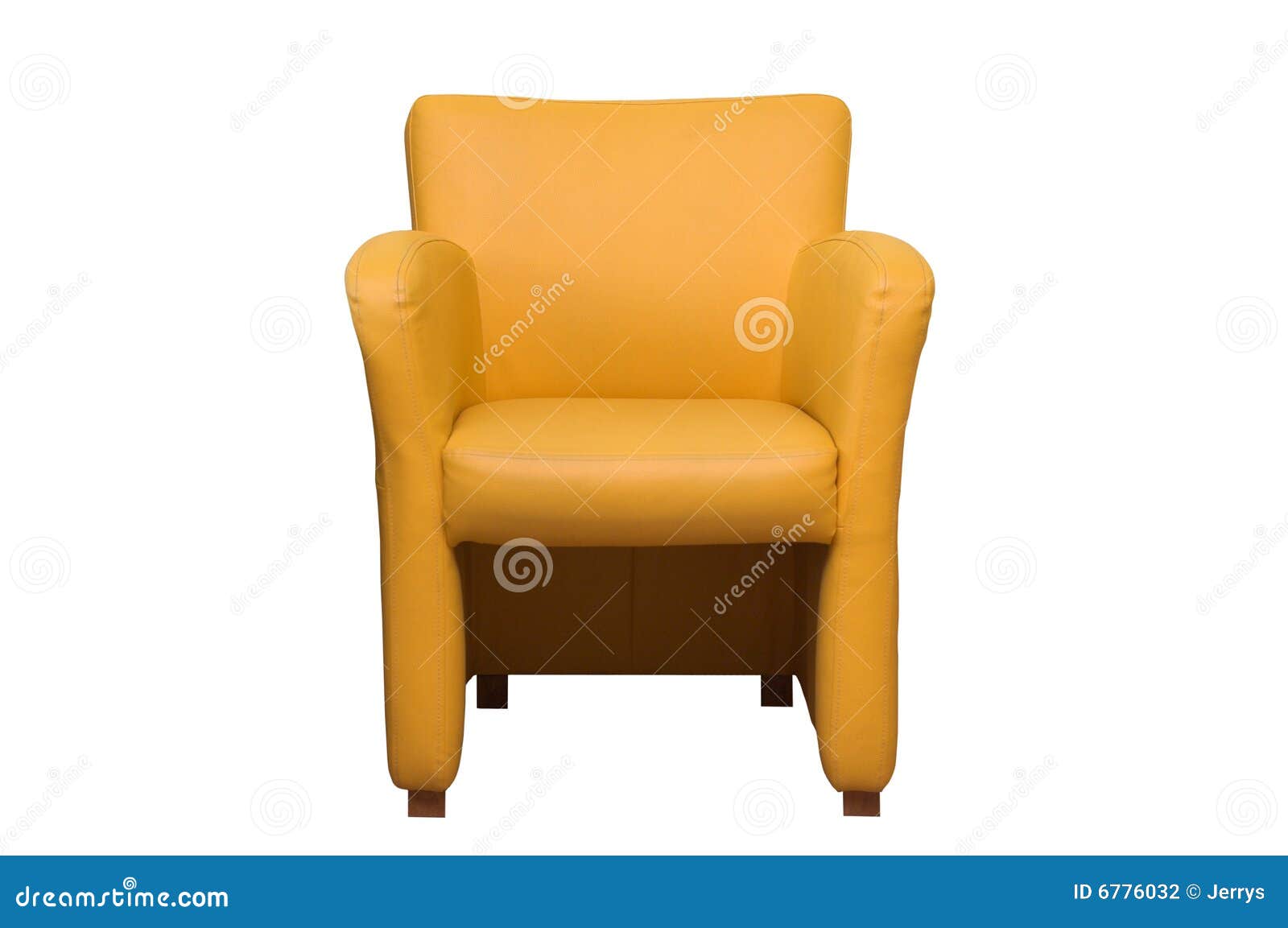 Silla amarilla foto de archivo. Imagen de viejo, comodidad 6776032