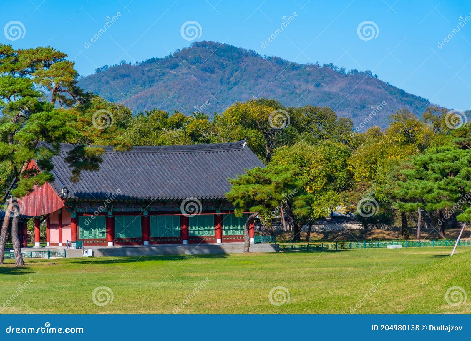 silla oreung royal tombs at gyeongju, republic of korea