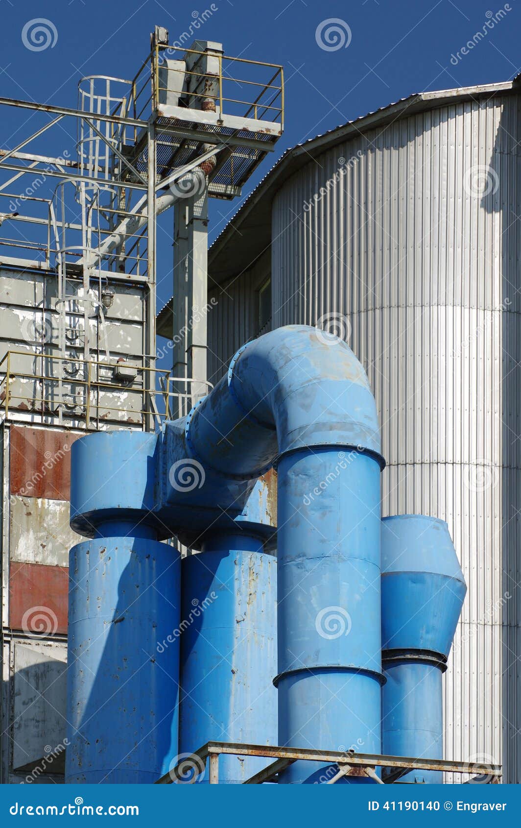 Silo agriculture 2 stock photo. Image of plant, belt 41190140