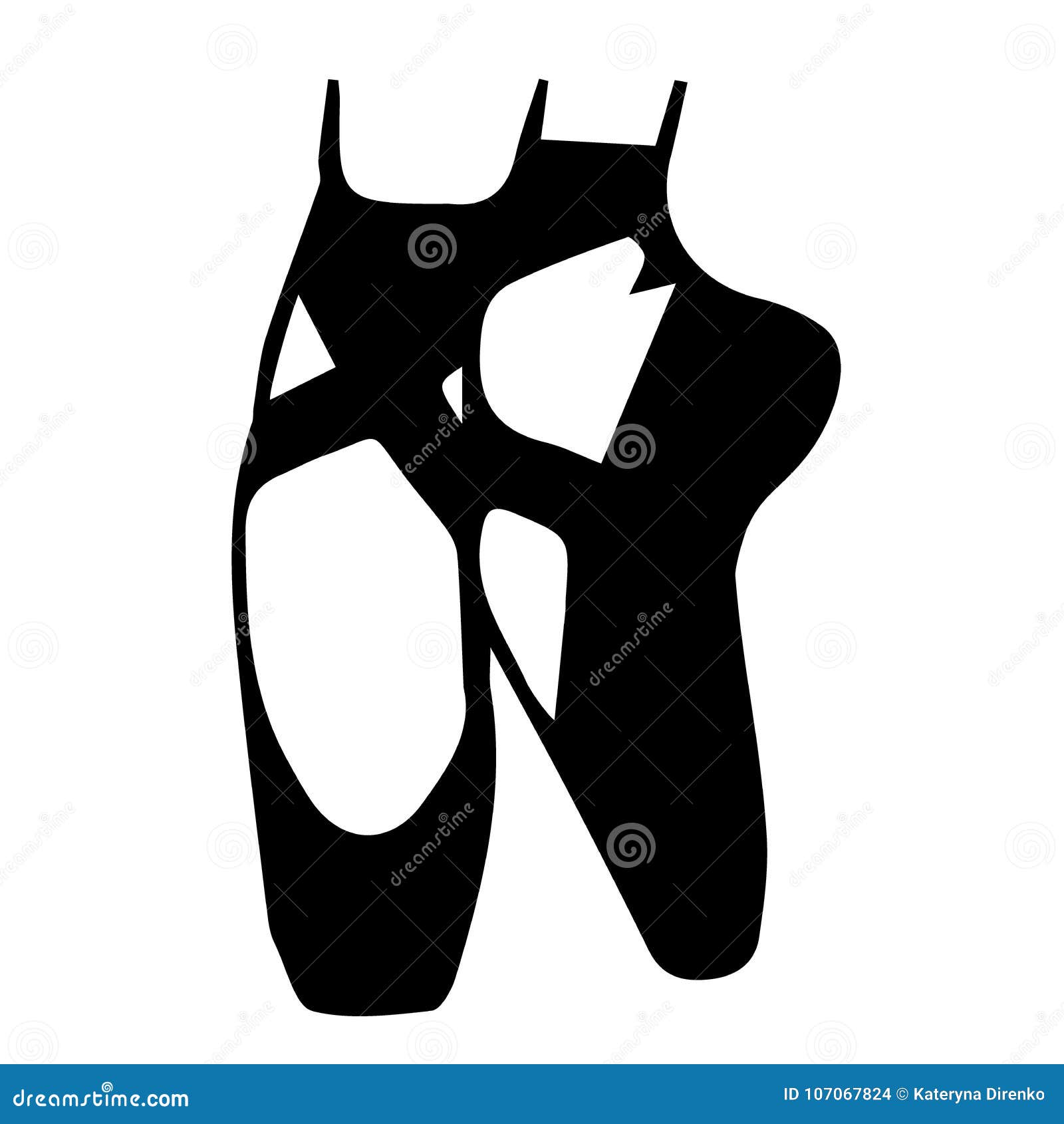 Zapatos Ballet Silueta Una Mujer Rendimiento Gracia Primer Plano:  fotografía de stock © YAY_Images #618497478
