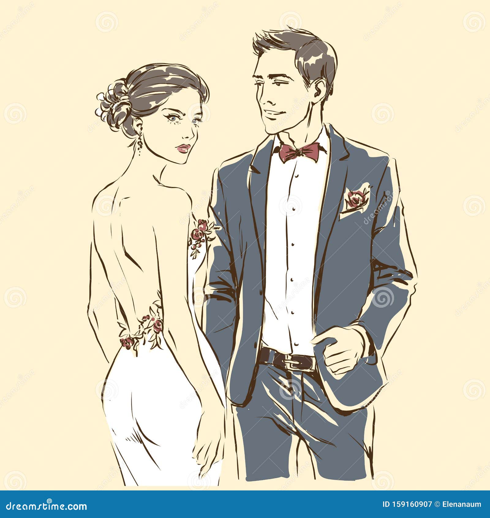 Cosa Regalare A Una Coppia Di Sposi Siluetta Di Coppia, Sposa E Sposo, Matrimonio, Fidanzato, Smoking