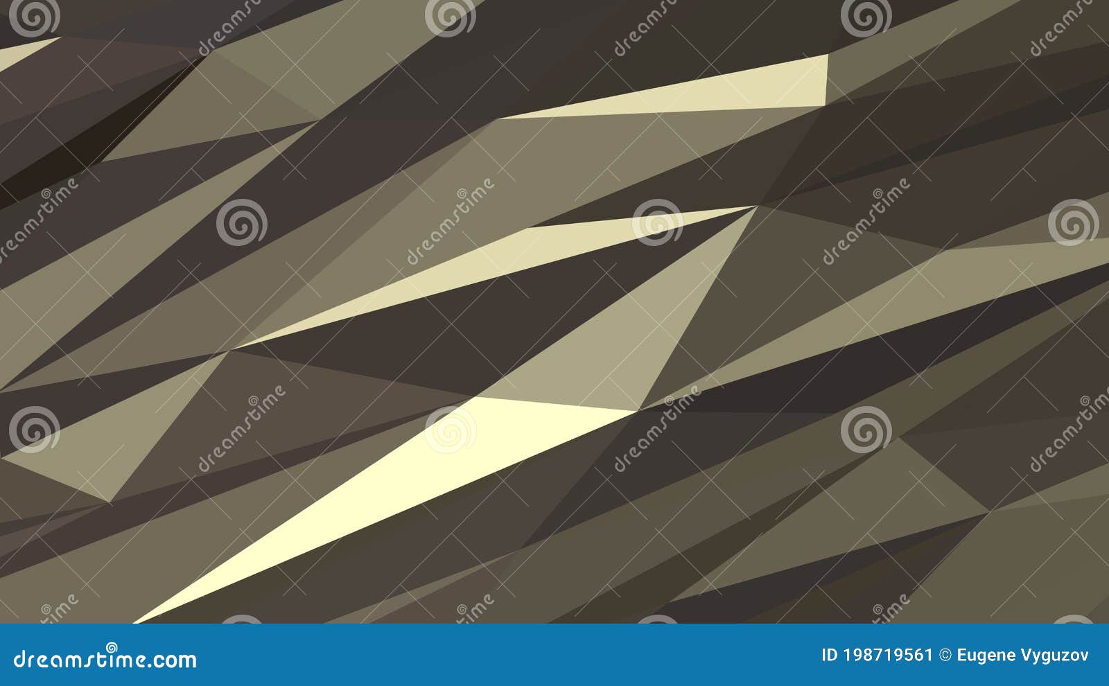 Silver Abstract Background. Geometric Vector Illustration Stock Vector