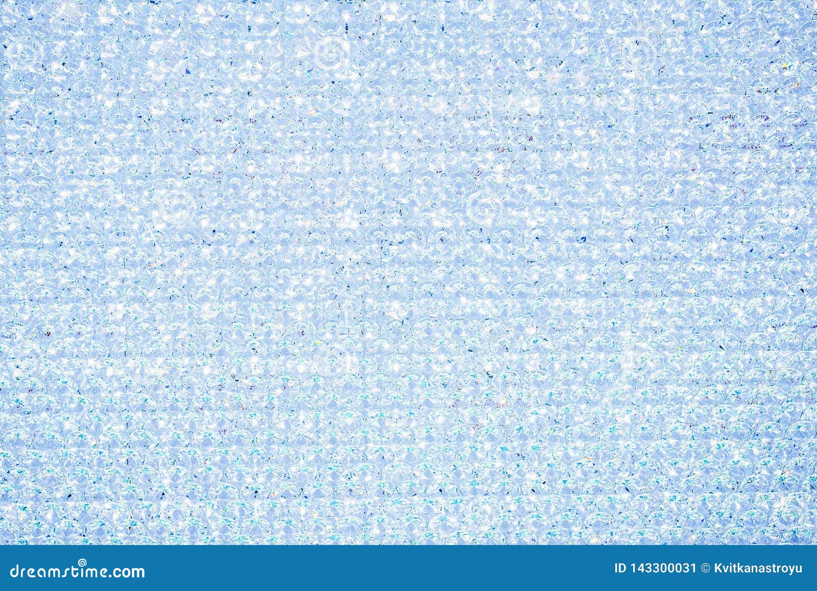 Silver Blue Crystal Glitter Texture Background. Glittery Shiny Lights