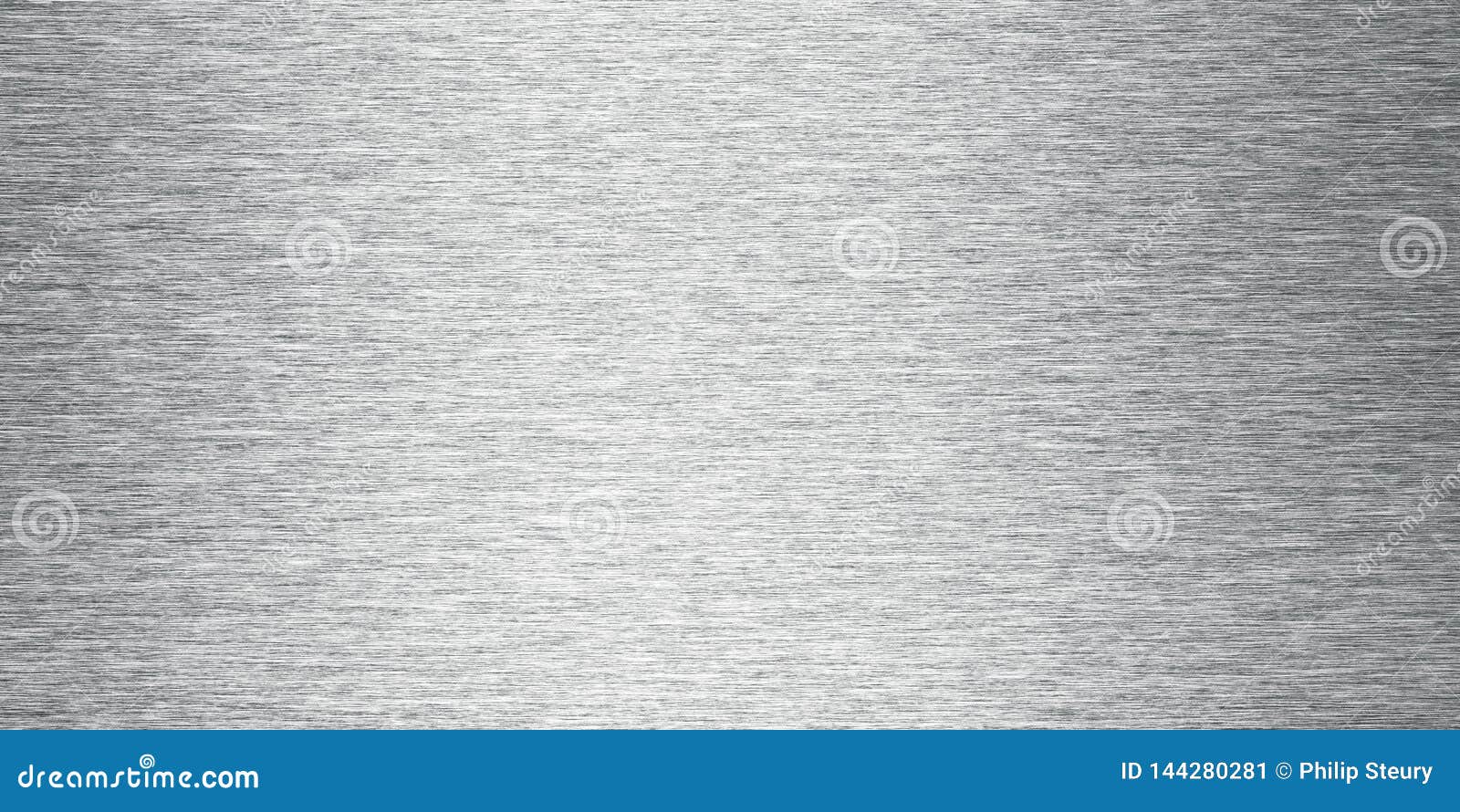 silver brushed metal background banner