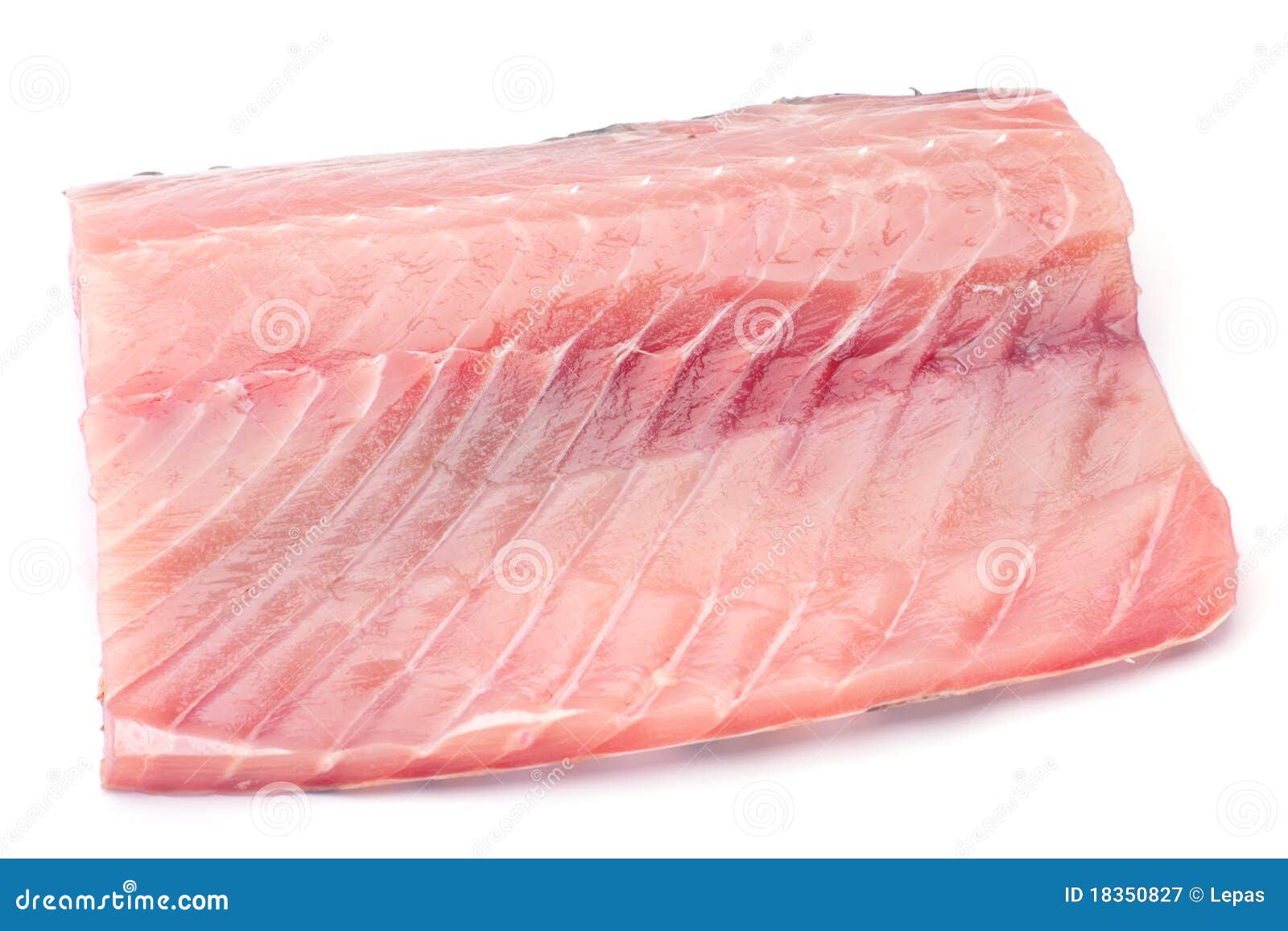 Silver carp fillet stock image. Image of meat, isolated 18350827
