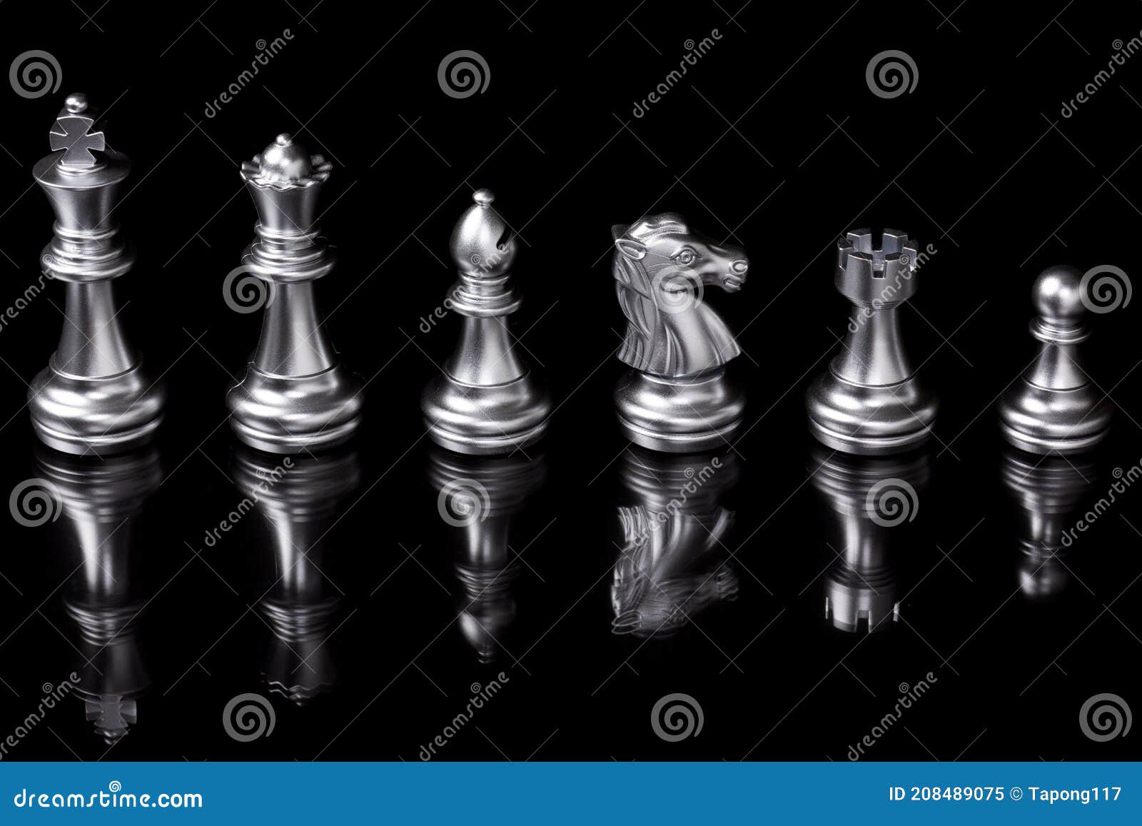 A chessboard of order six with six black rooks placed in such a way