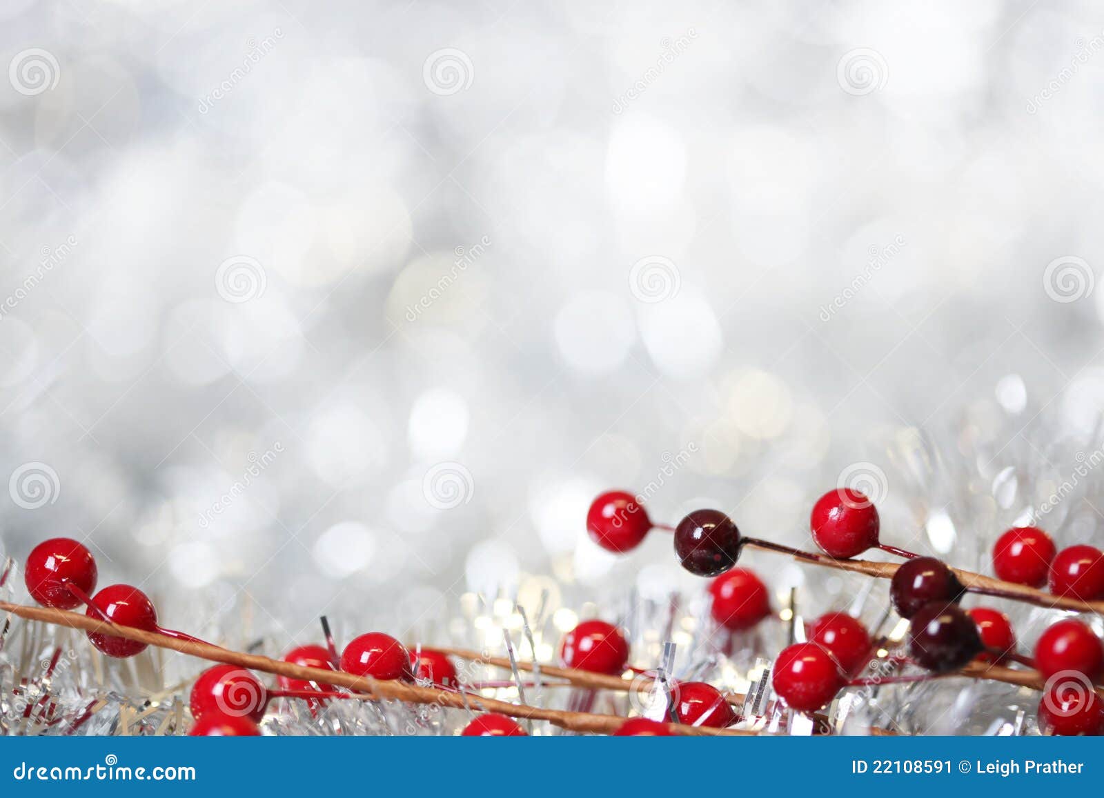 silver christmas background