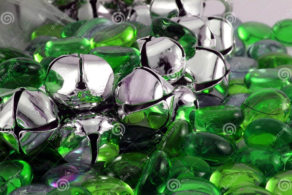 Silver Christmas Bells stock photo. Image of little, festive - 11372134