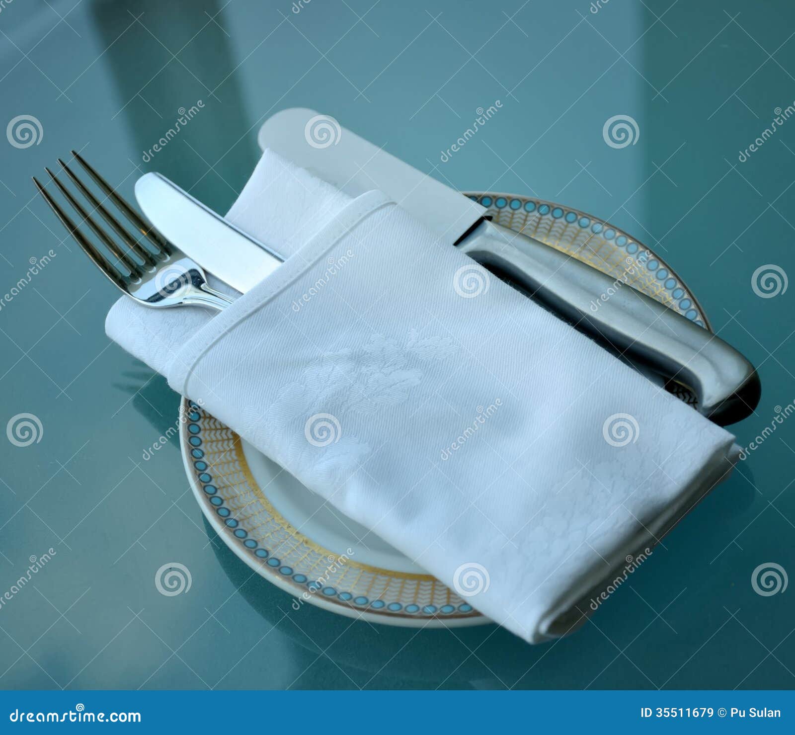 Silver fork and knife stock image. Image of equipment 35511679
