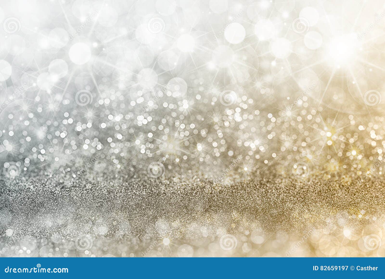 Silver and Gold Christmas Background Stock Image - Image of background,  glitter: 82659197