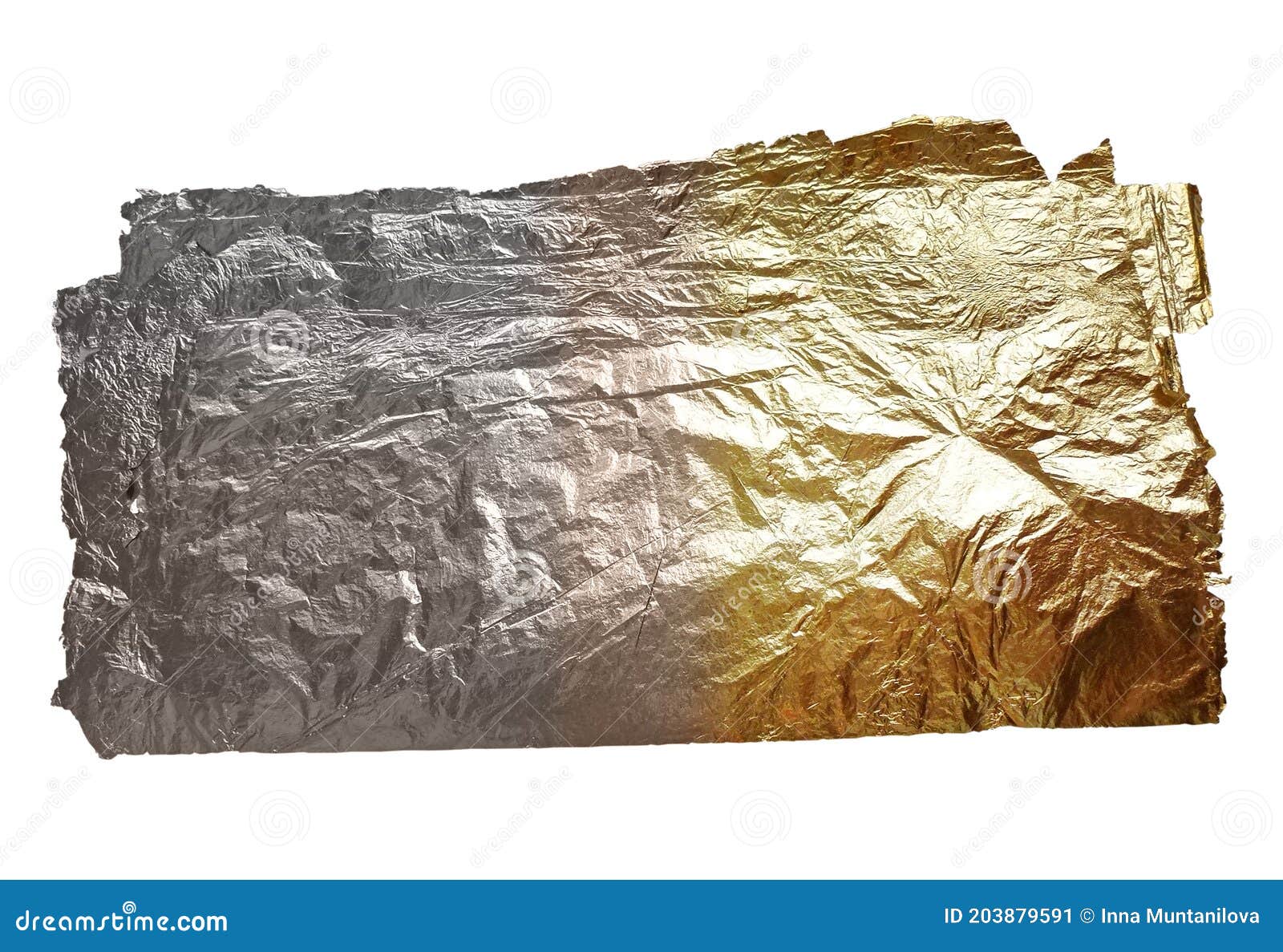 Silver gold foil banner stock image. Image of layout - 203879591