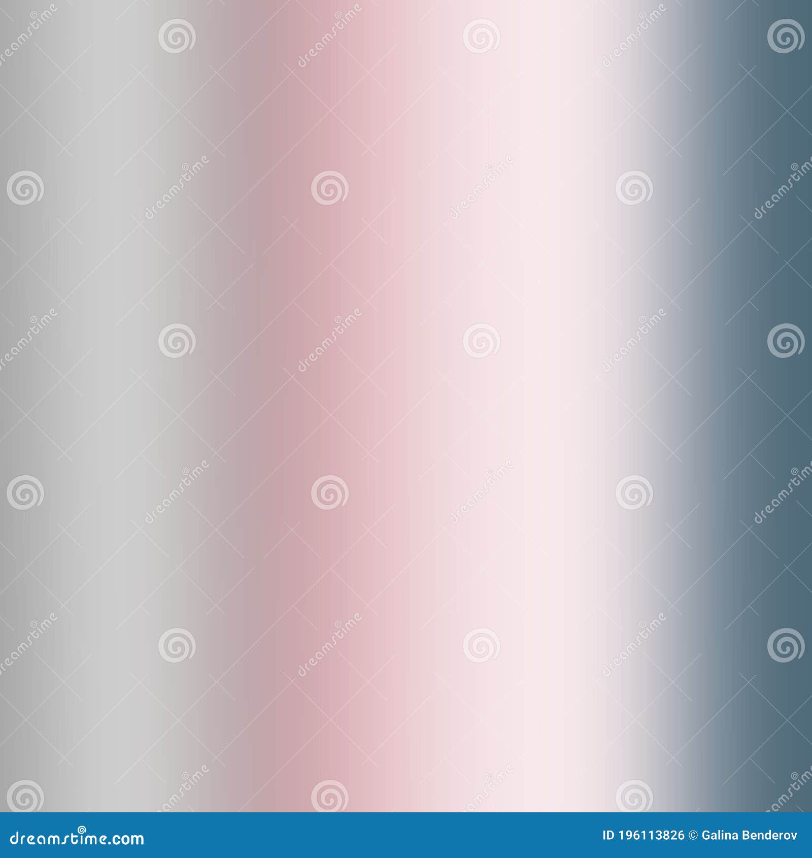 Silver Gray Gradient Background. Pale Blue and Pink Hue. Stock