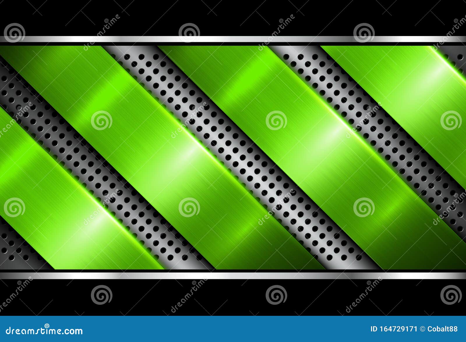 Abstract green and white background Royalty Free Vector