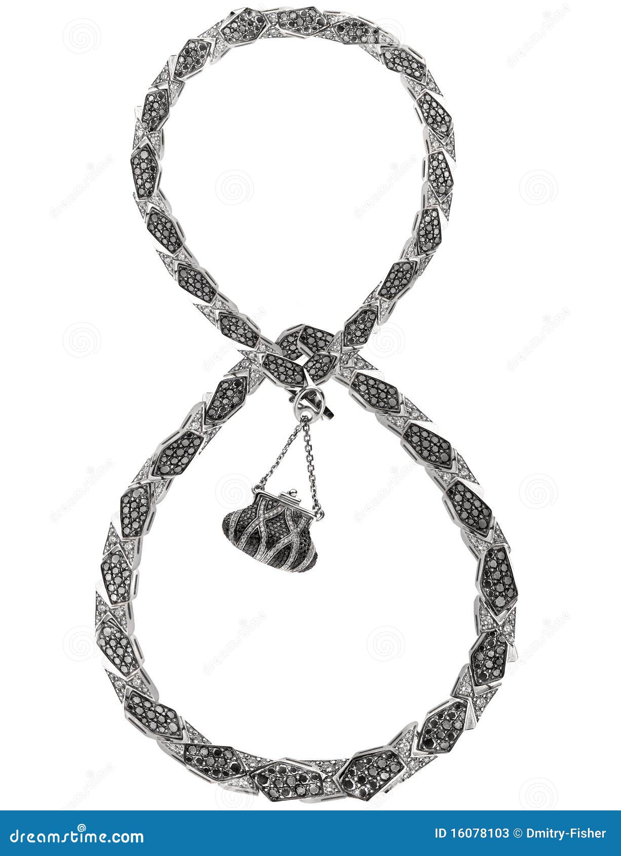 Silver Jewelry And Purse Charm Picture. Image 16078103