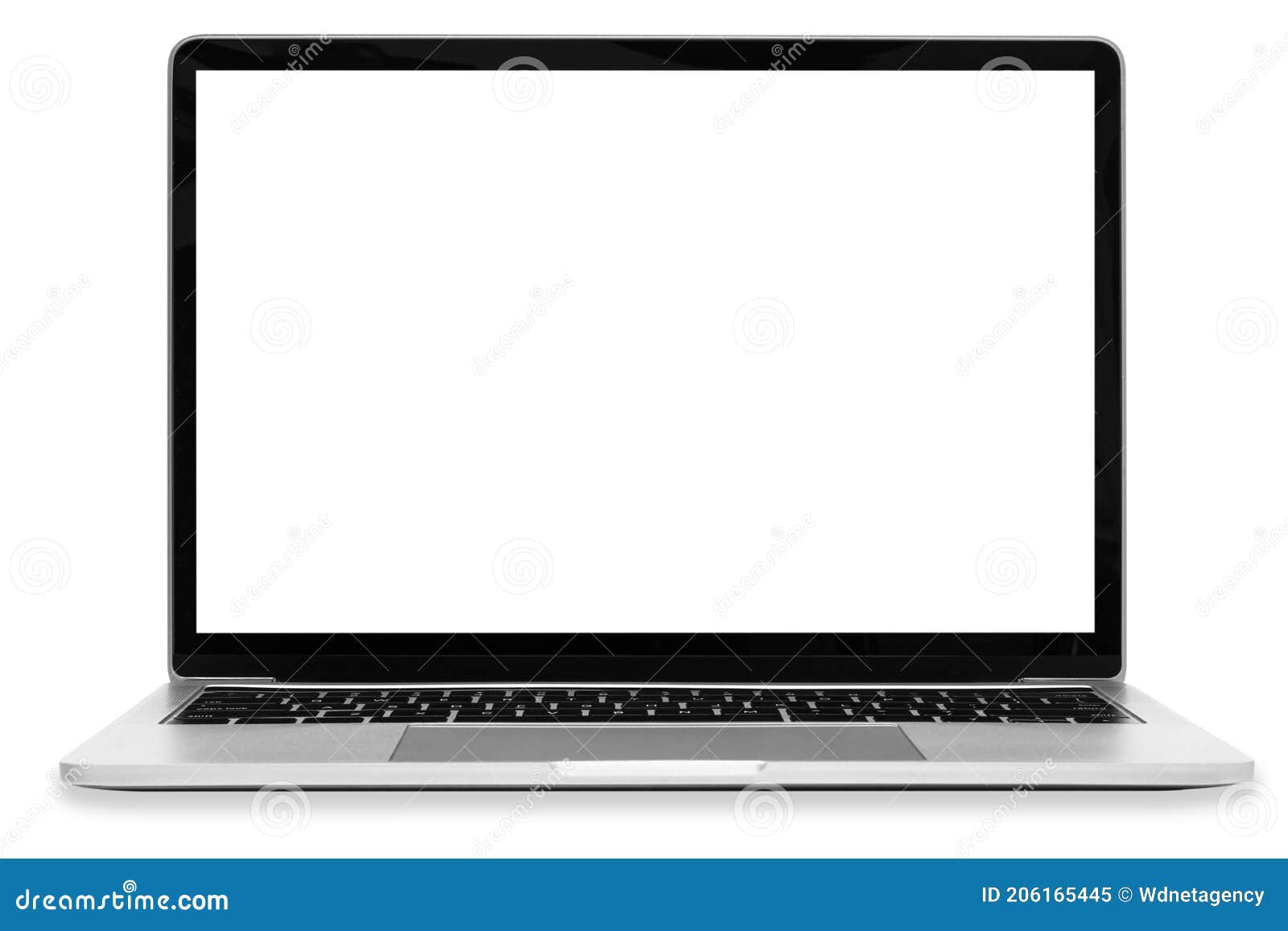 silver laptop computer mock-up