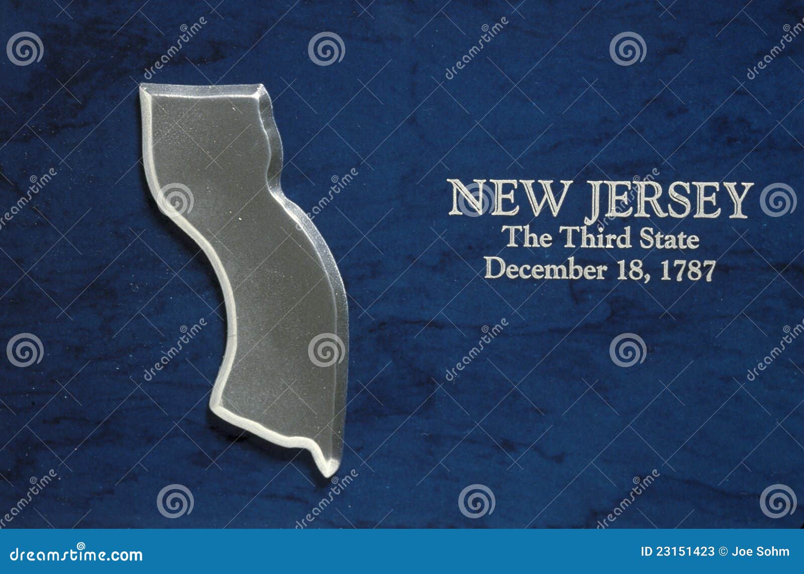 Silver Map of State of New Jersey Stock Image Image of location, close 23151423