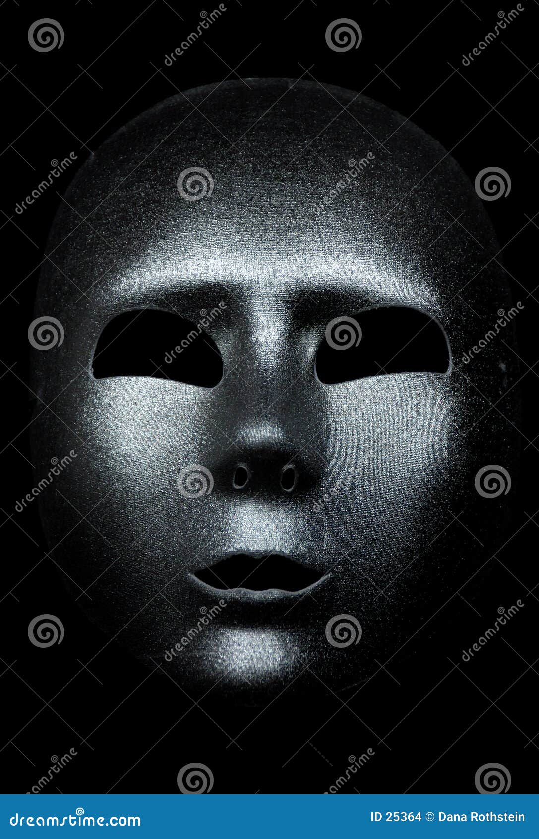Silver Mask Stock Photography 3167654