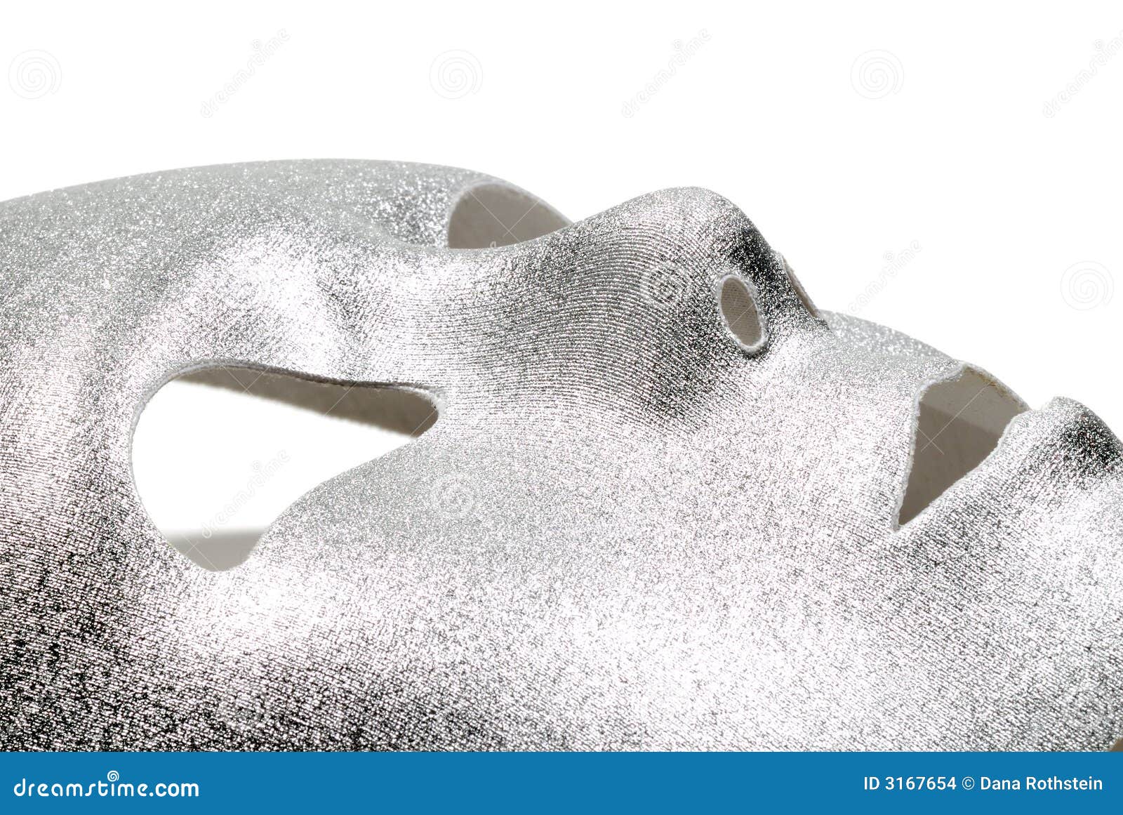 Silver Mask stock photo. Image of object, silver, halloween 3167654