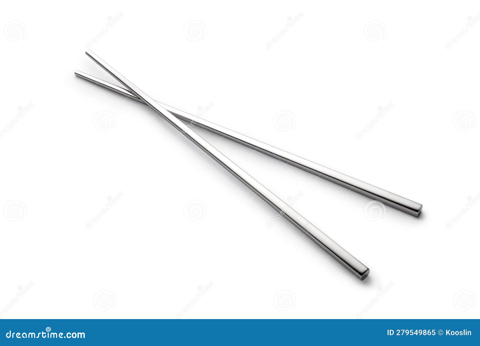 Silver metal chopsticks stock image. Image of food, japanese 279549865