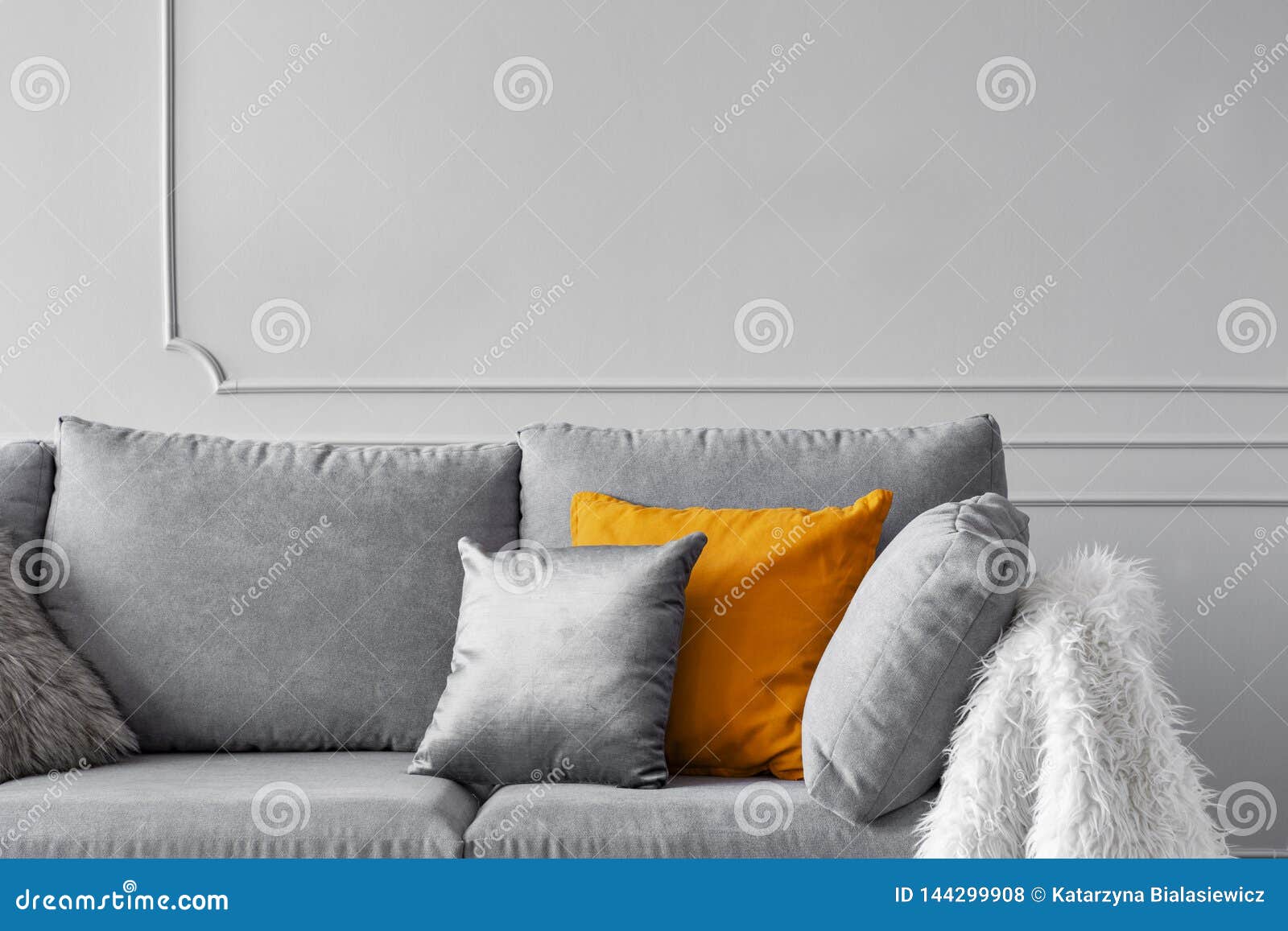 silver sofa pillows