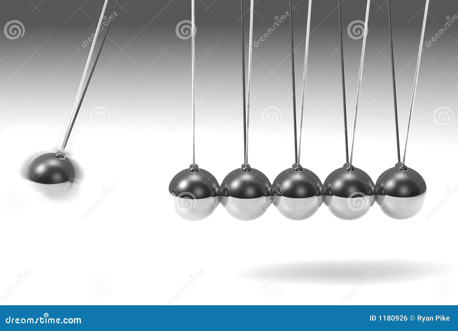 silver ball pendulum