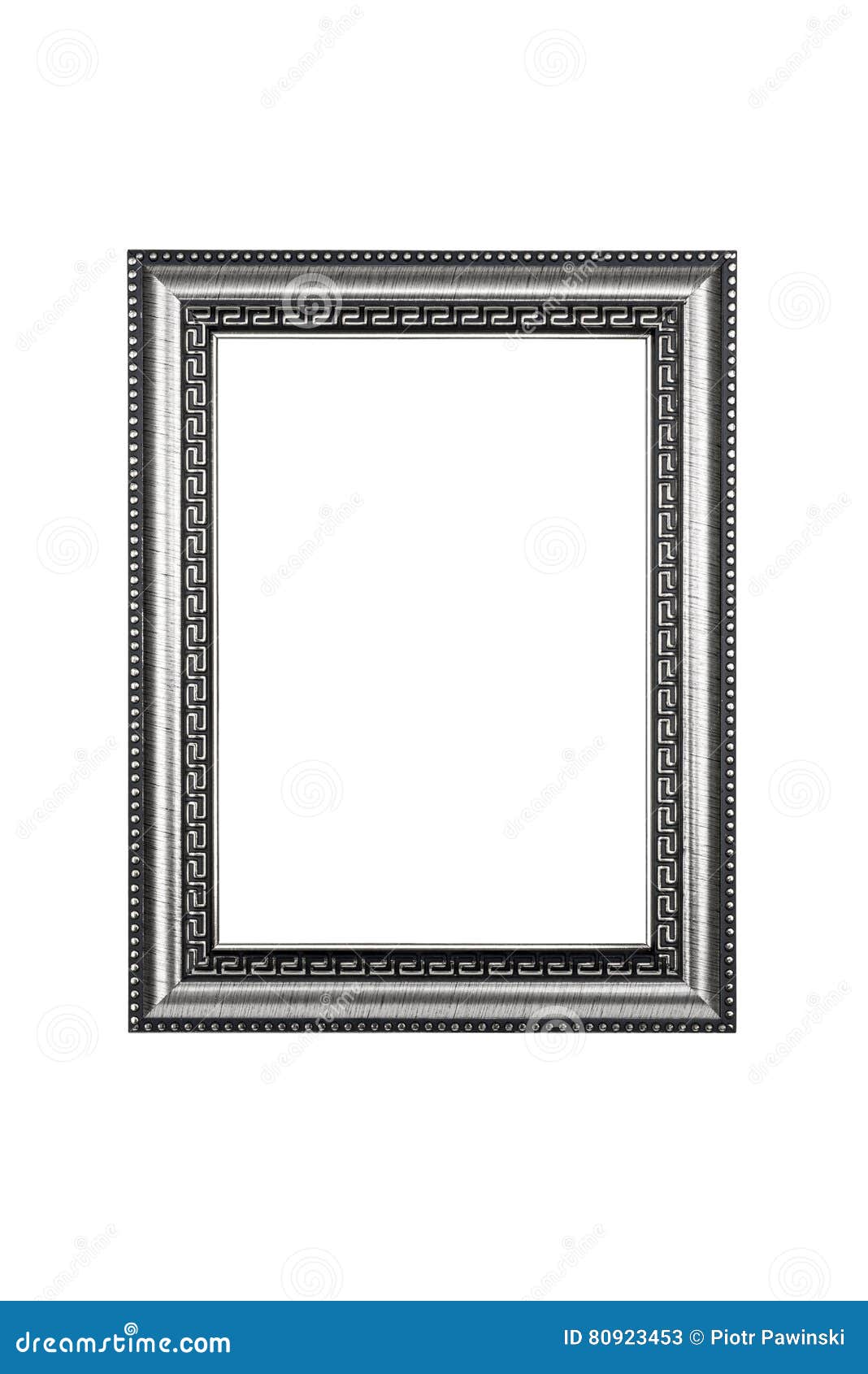 Silver picture frame stock image. Image of empty, craft 80923453