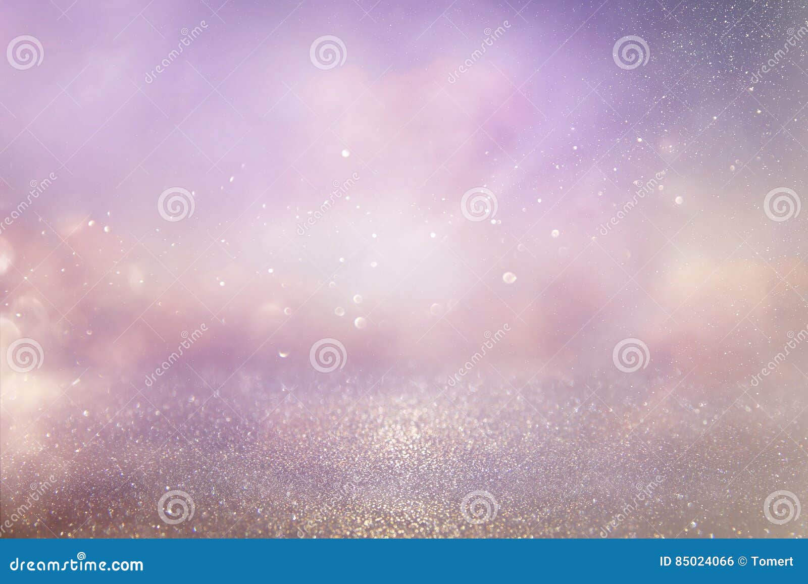 Silver and Pink Glitter Vintage Lights Background Stock Photo Image